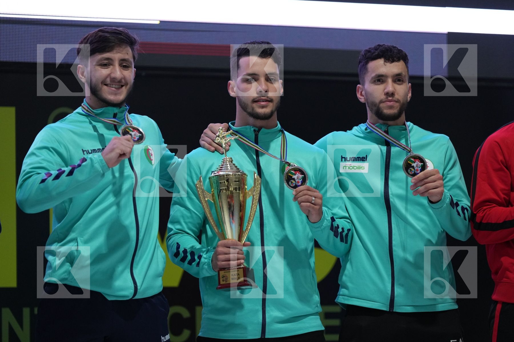 Podium UFAK Durban 2022