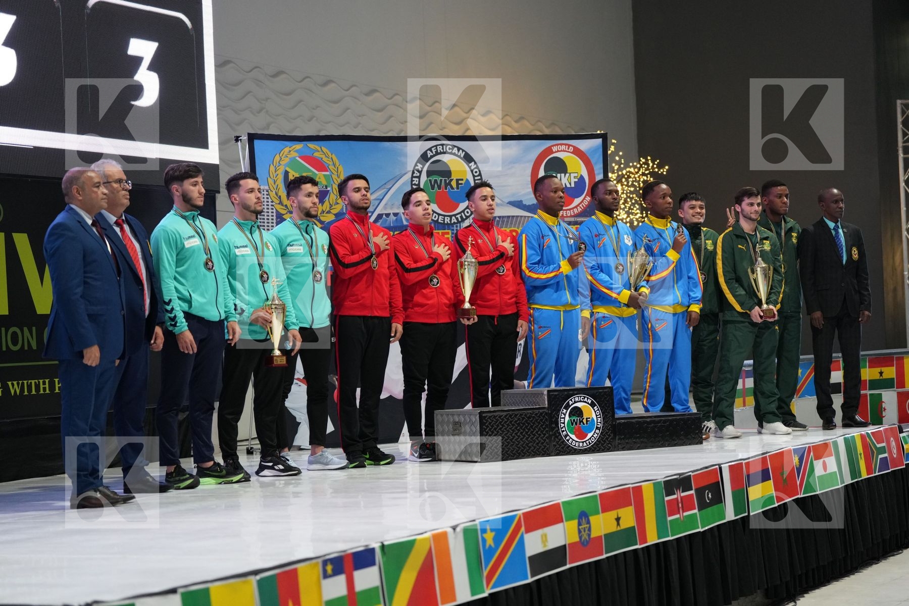 Podium UFAK Durban 2022