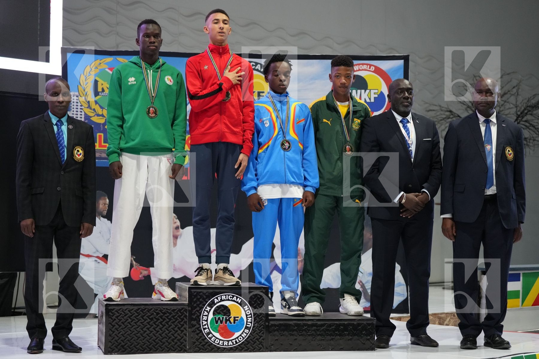 Podium UFAK Durban 2022