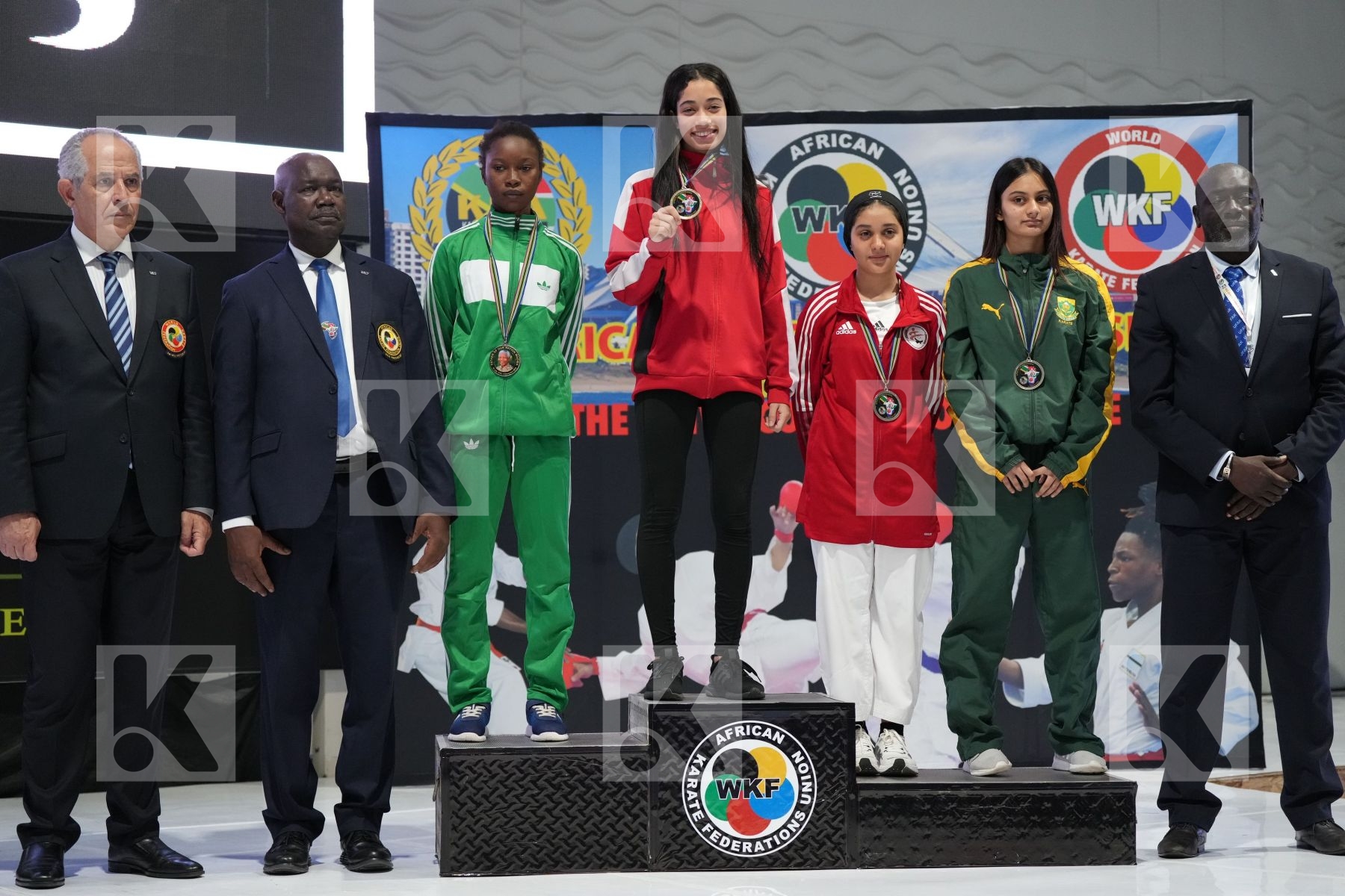 Podium UFAK Durban 2022