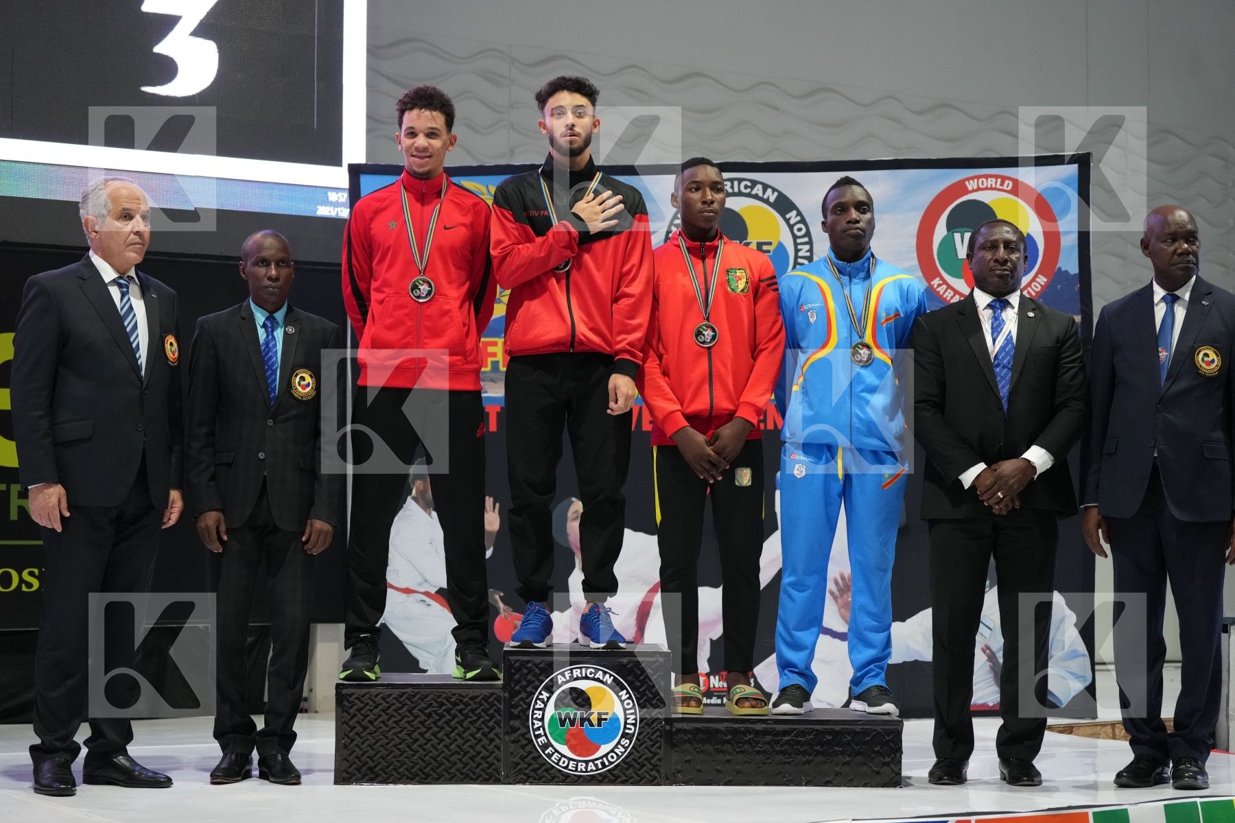 Podium UFAK Durban 2022