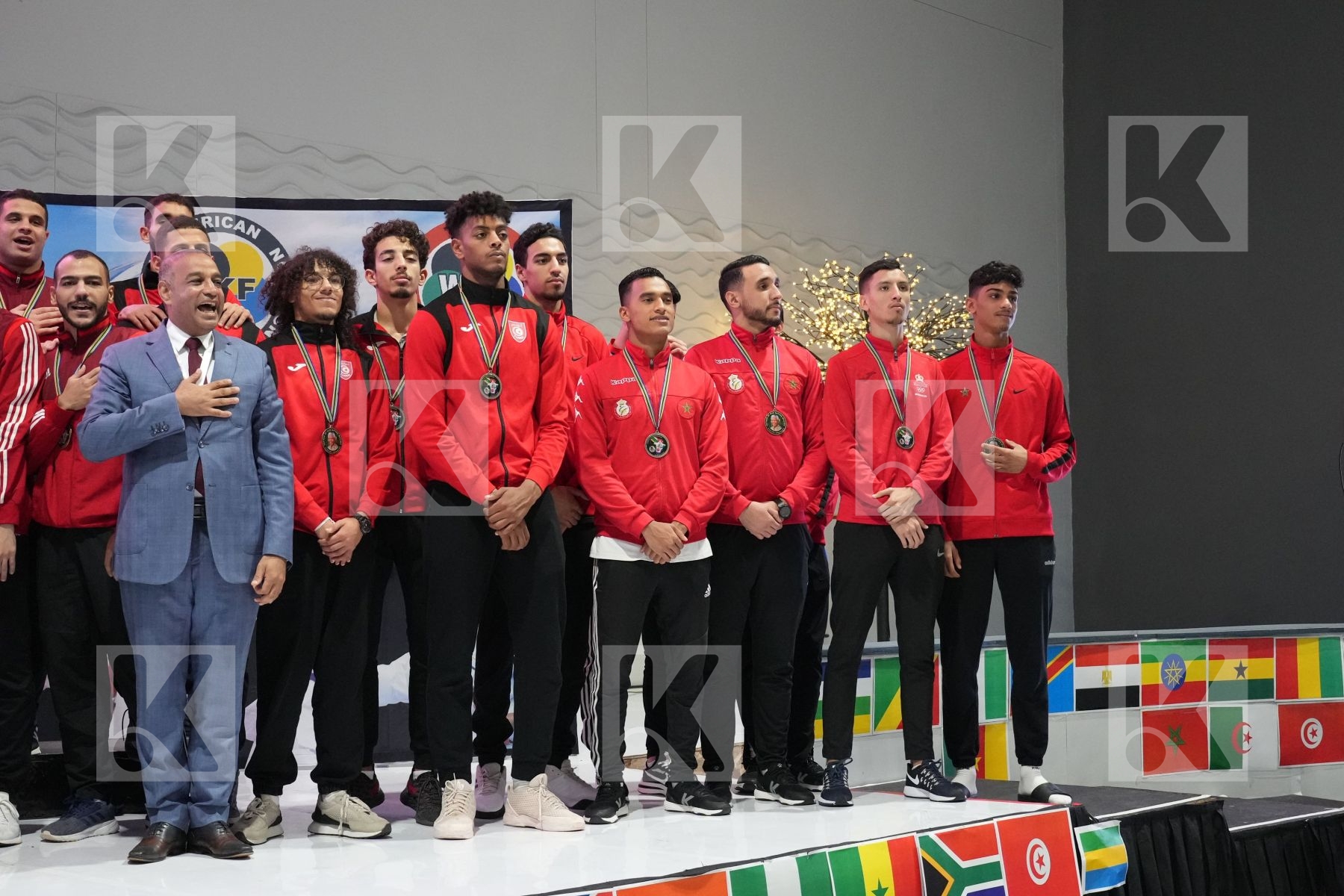 Podium UFAK Durban 2022