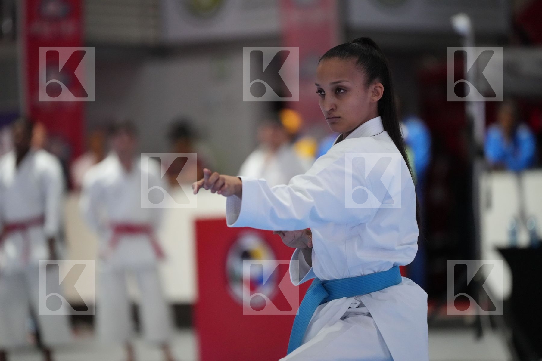Kata bronze bout featuring MAXINE WILLEMSE