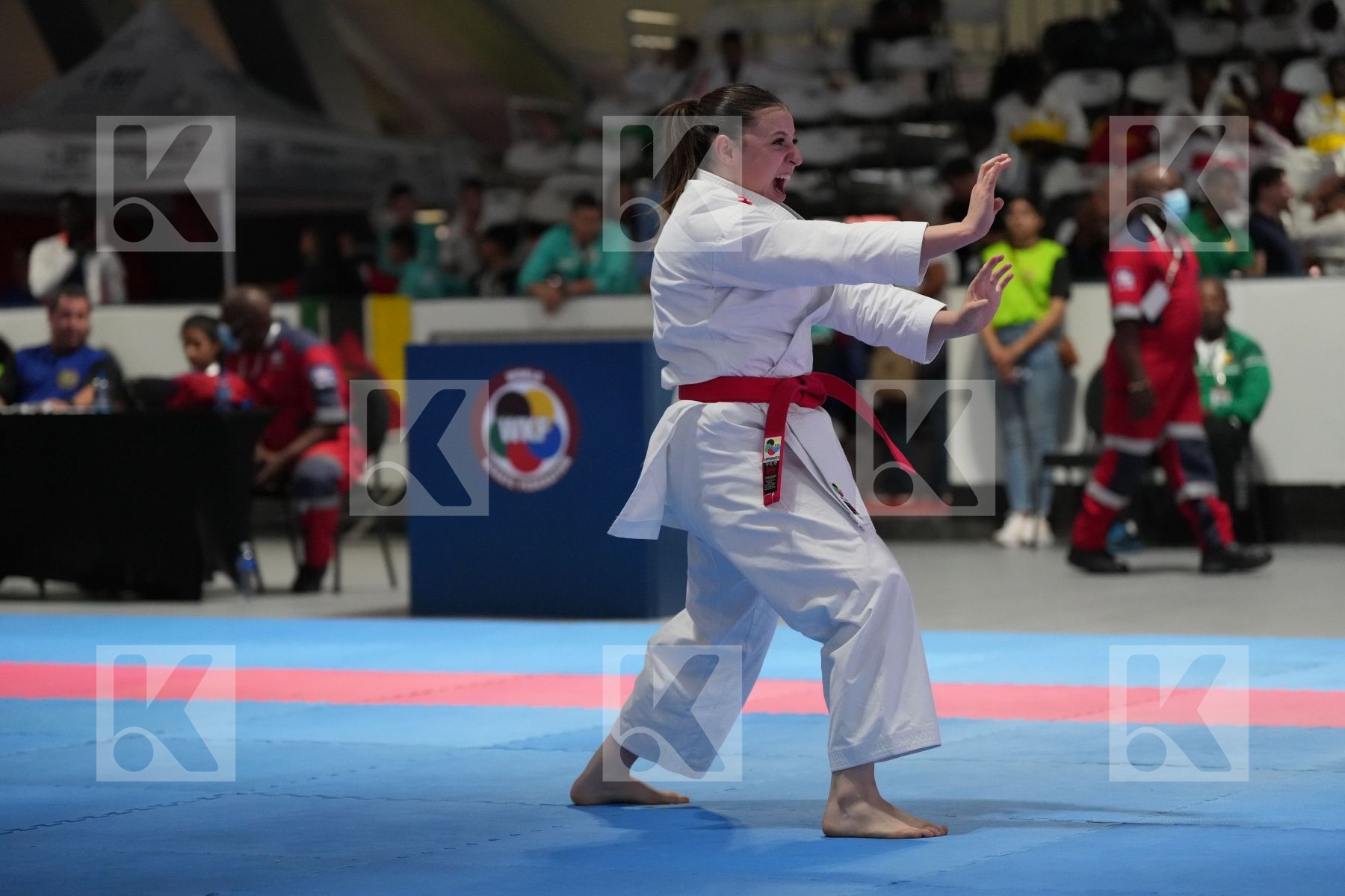 Kata bronze bout featuring NOURHAN SEWIDAN