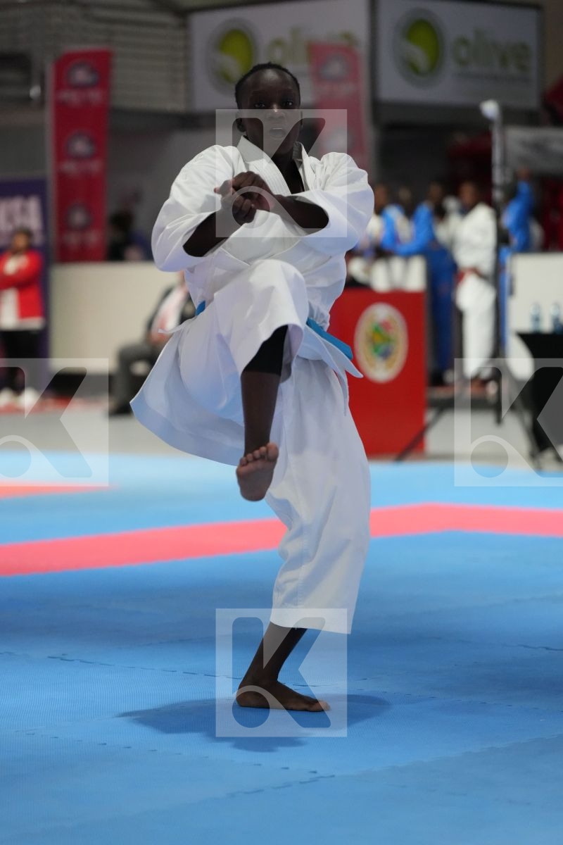 Kata bronze bout featuring AISSATOU SIMAL