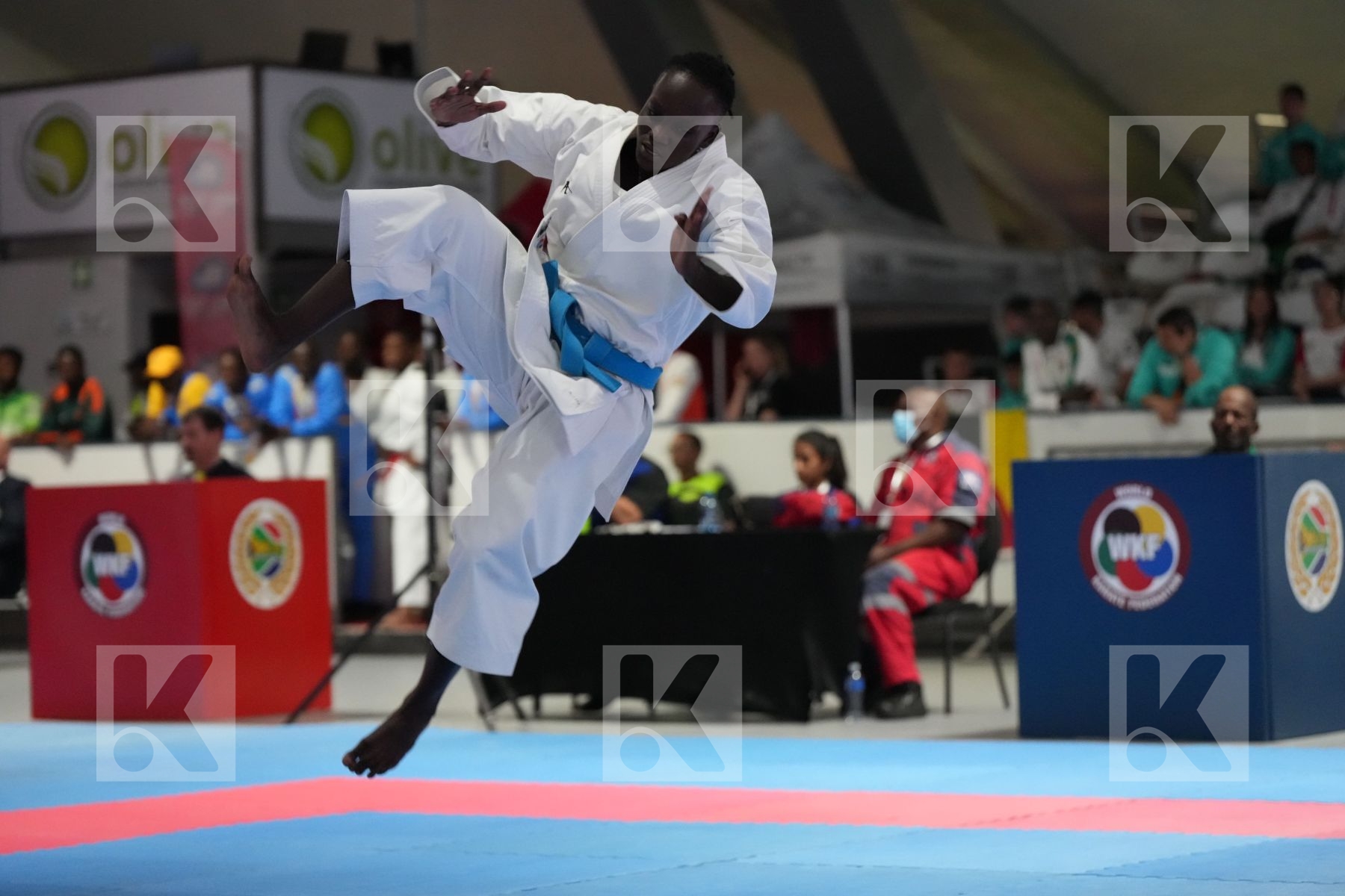 Kata bronze bout featuring AISSATOU SIMAL