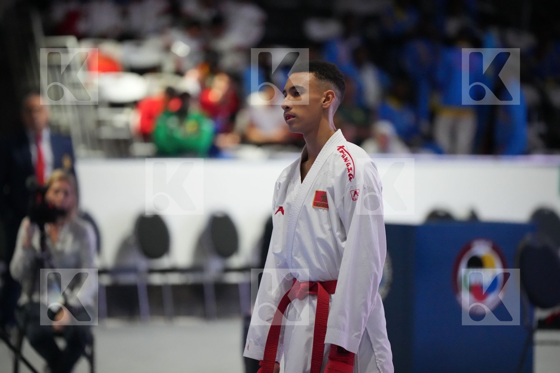 Kumite final bout featuring SAMIR SADINI & TALLA BEYE
