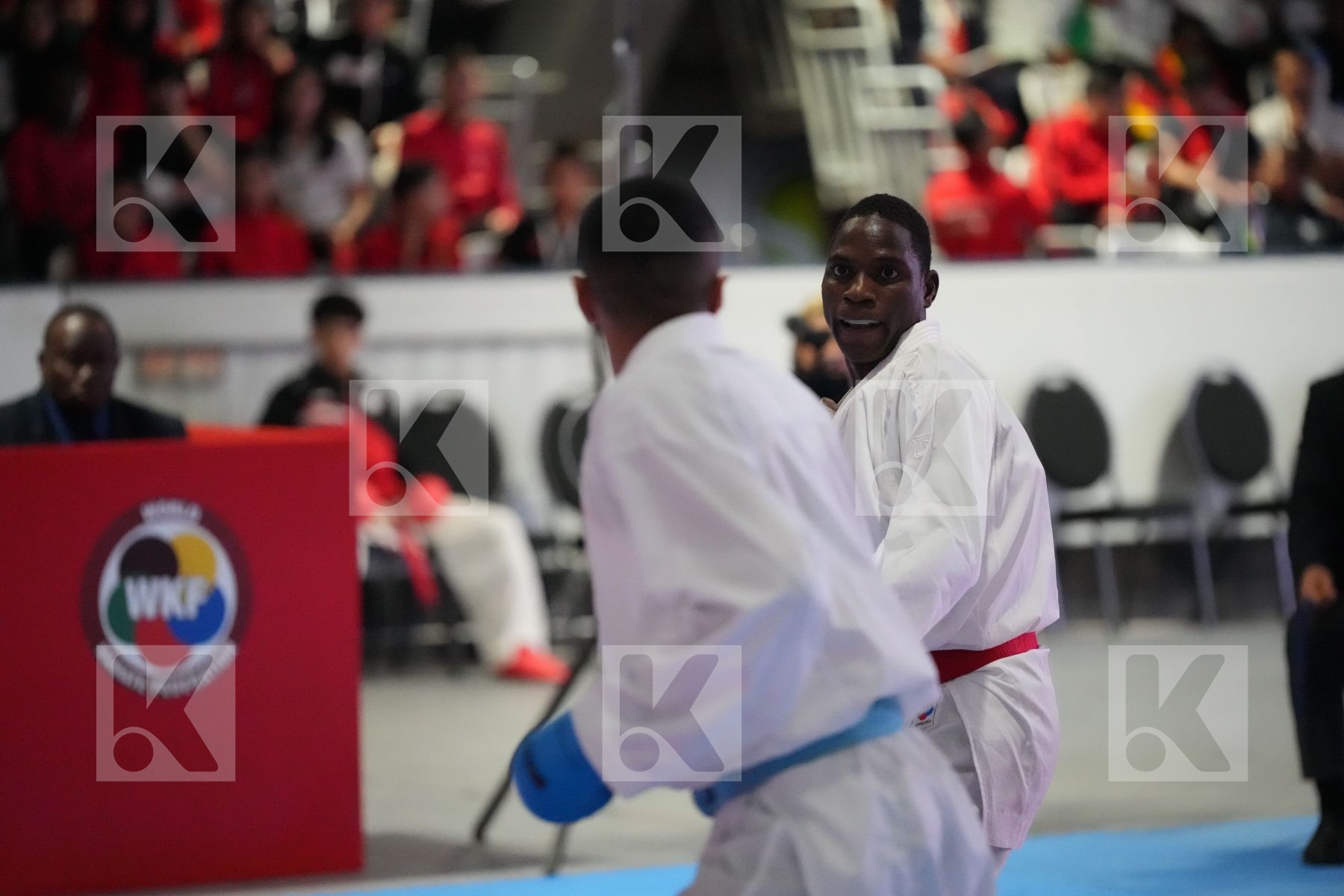 Kumite final bout featuring HAMMA IBRAHIM & KARIM AHMED