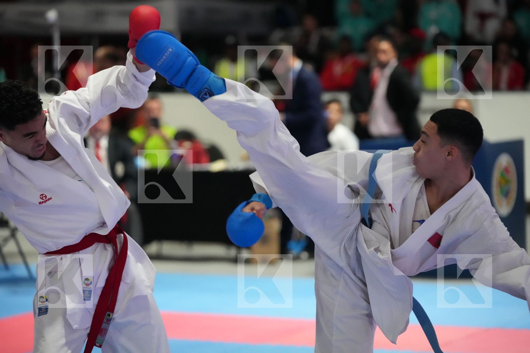 Kumite final bout featuring MOHAMED ANIS SAADI & ZAID SLASSI