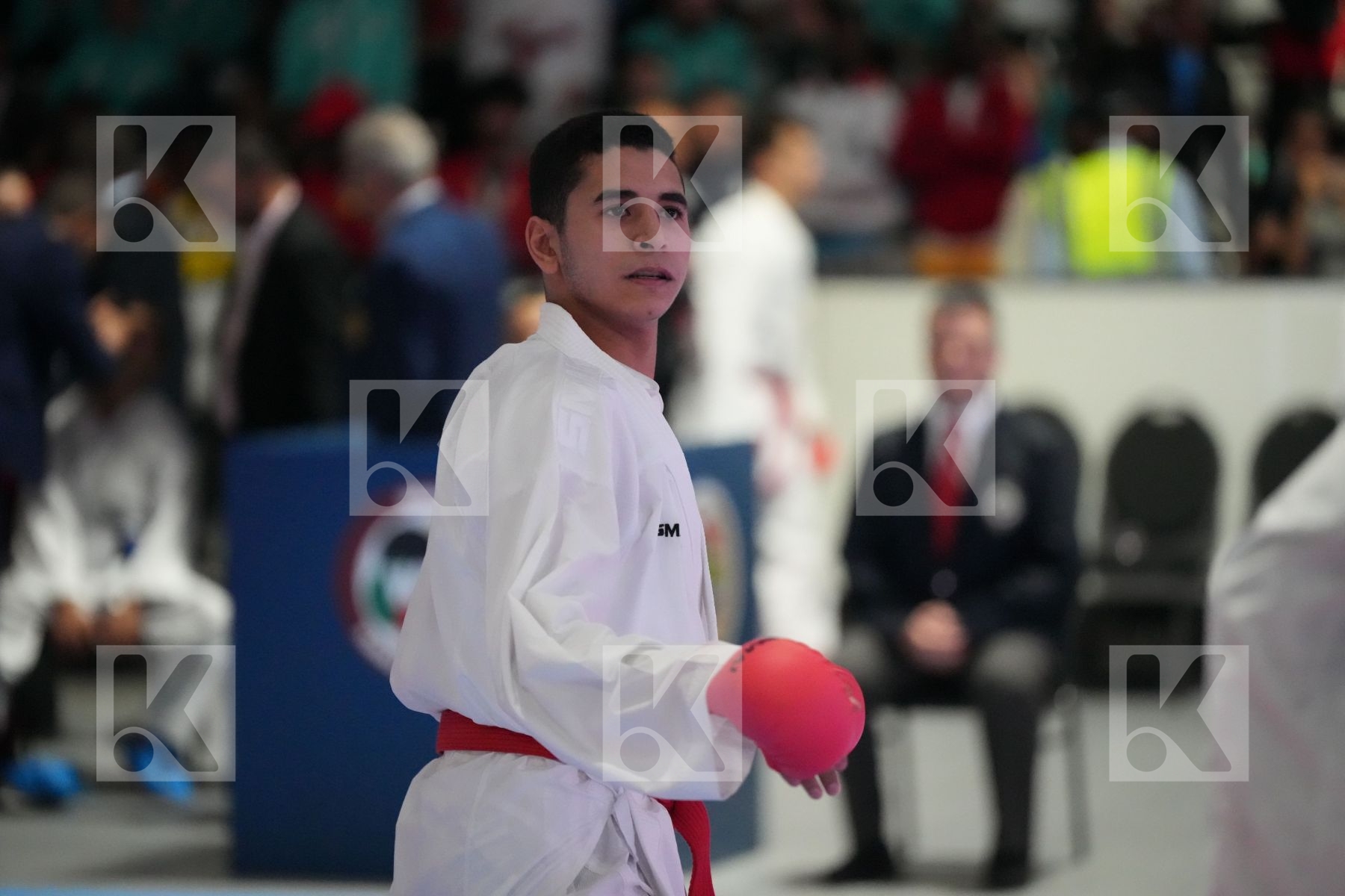 Kumite final bout featuring SANAMA BODO ROSE BRITANY & RAHMA TOLBA