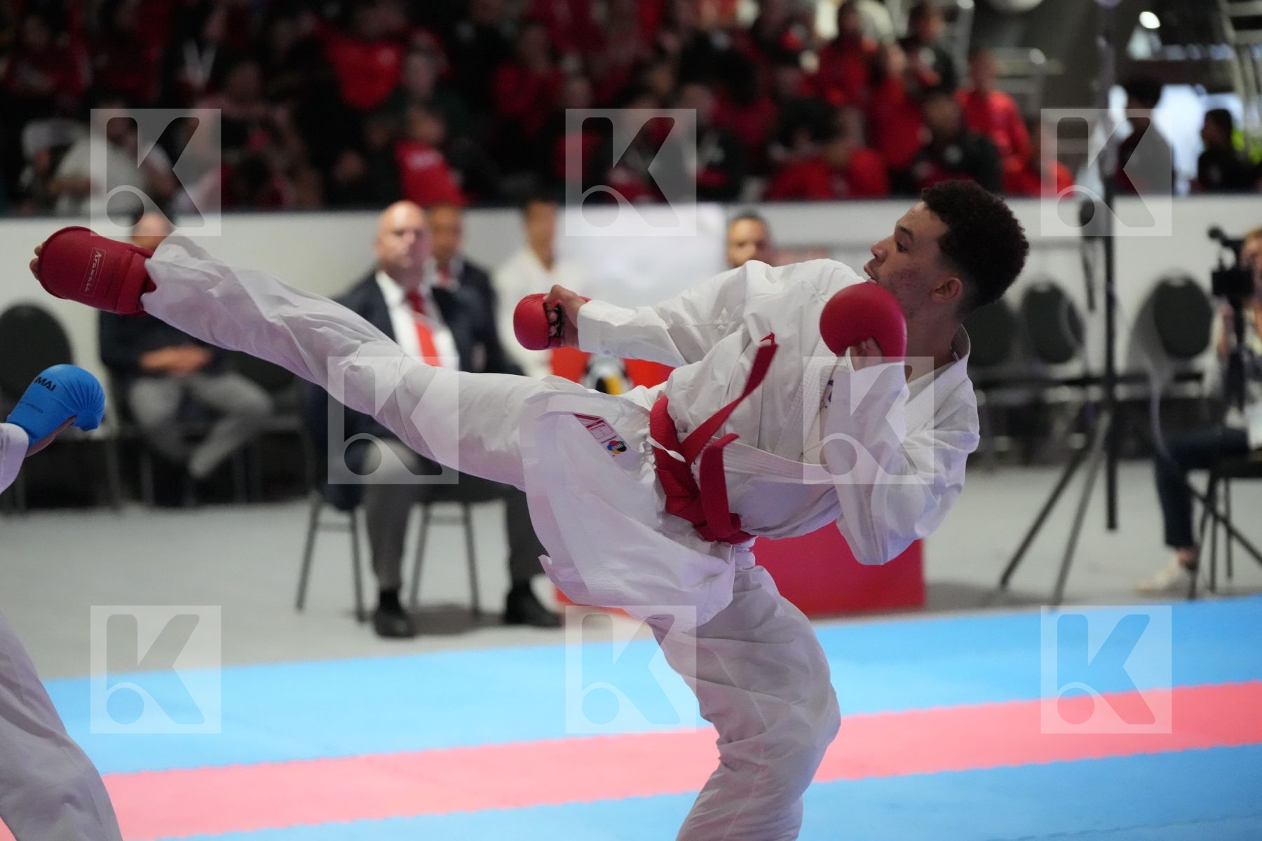 Kumite final bout featuring WADIE SASSIOUI & YOUSSEF FARAG