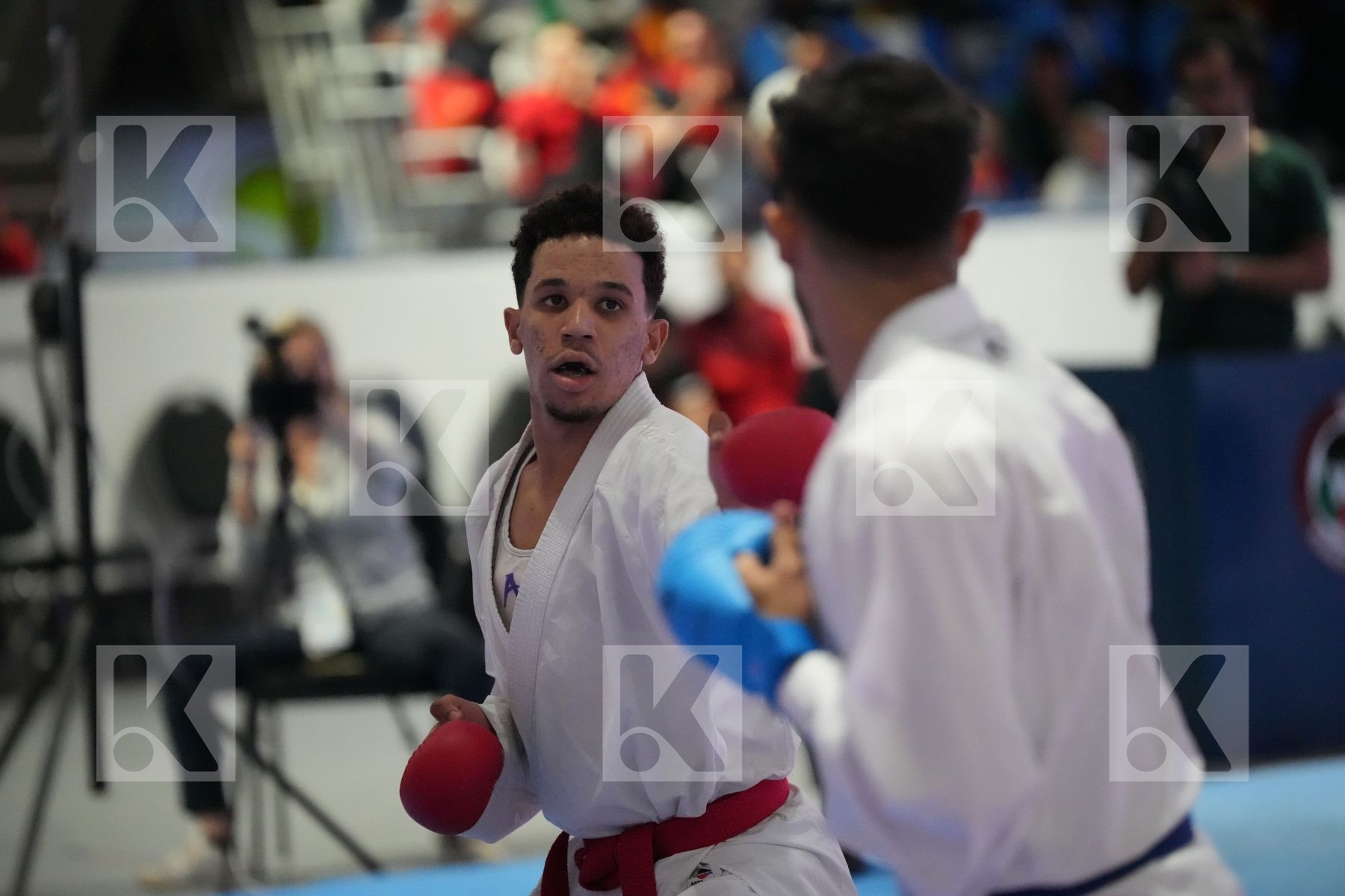 Kumite final bout featuring WADIE SASSIOUI & YOUSSEF FARAG