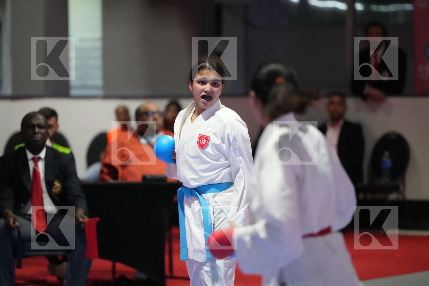 Kumite final bout featuring FARAH SALAMA & MARIEM TALEB