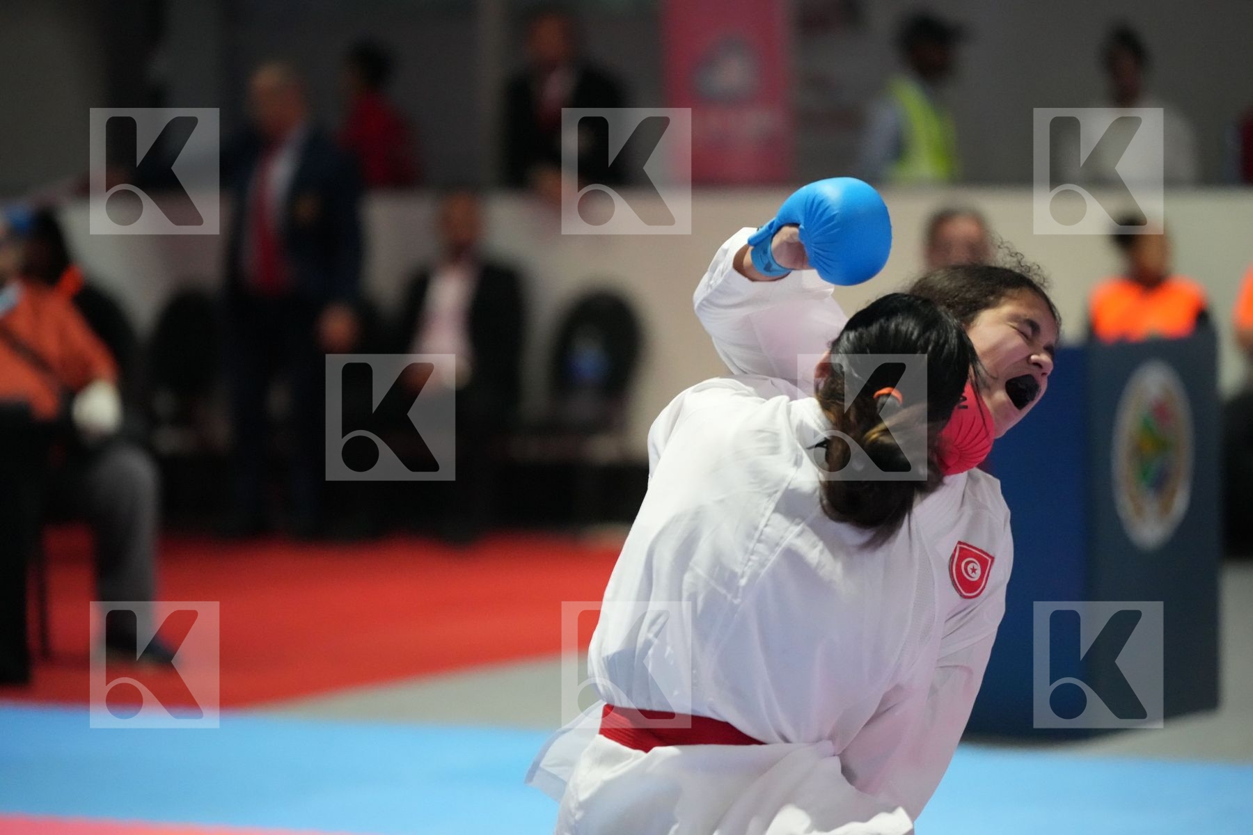 Kumite final bout featuring FARAH SALAMA & MARIEM TALEB