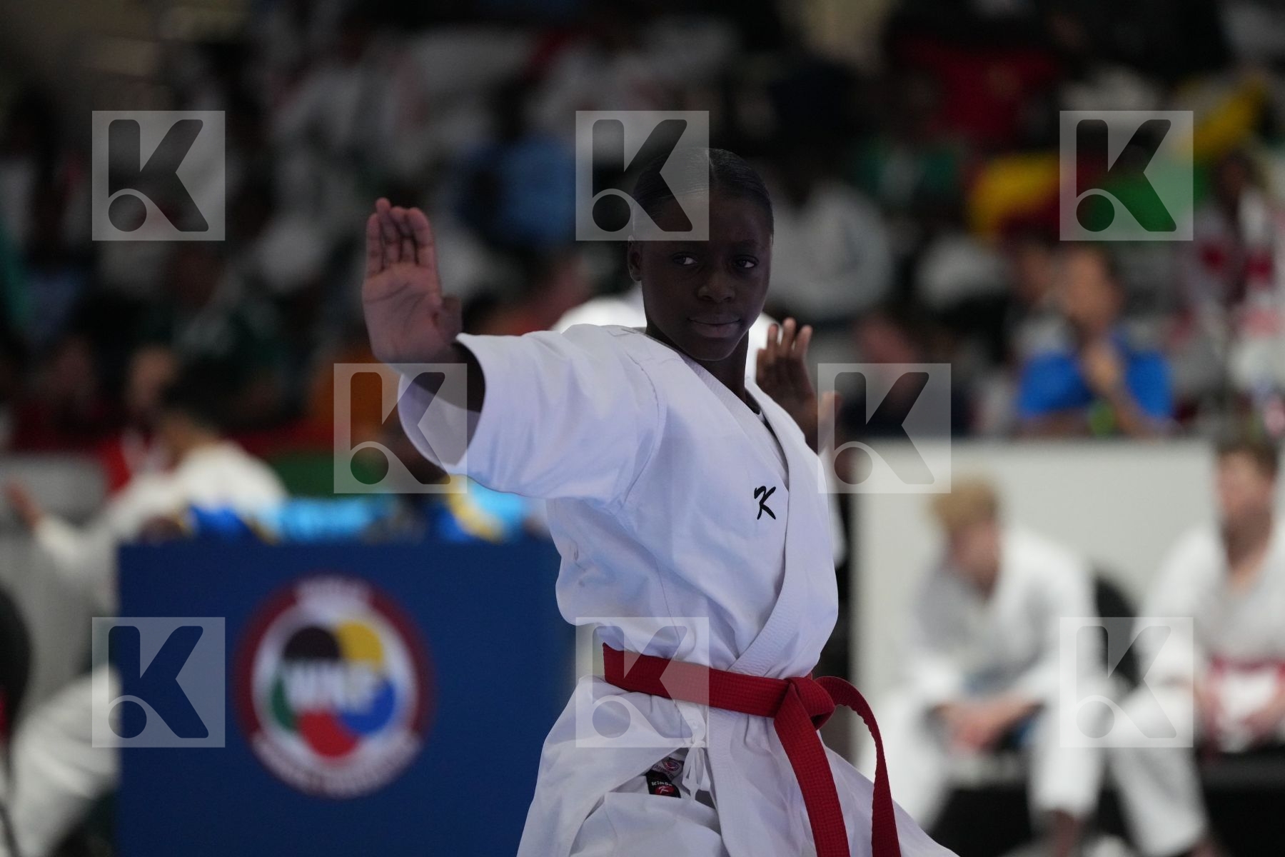 Kata bronze bout featuring SANAMA BODO ROSE BRITANY