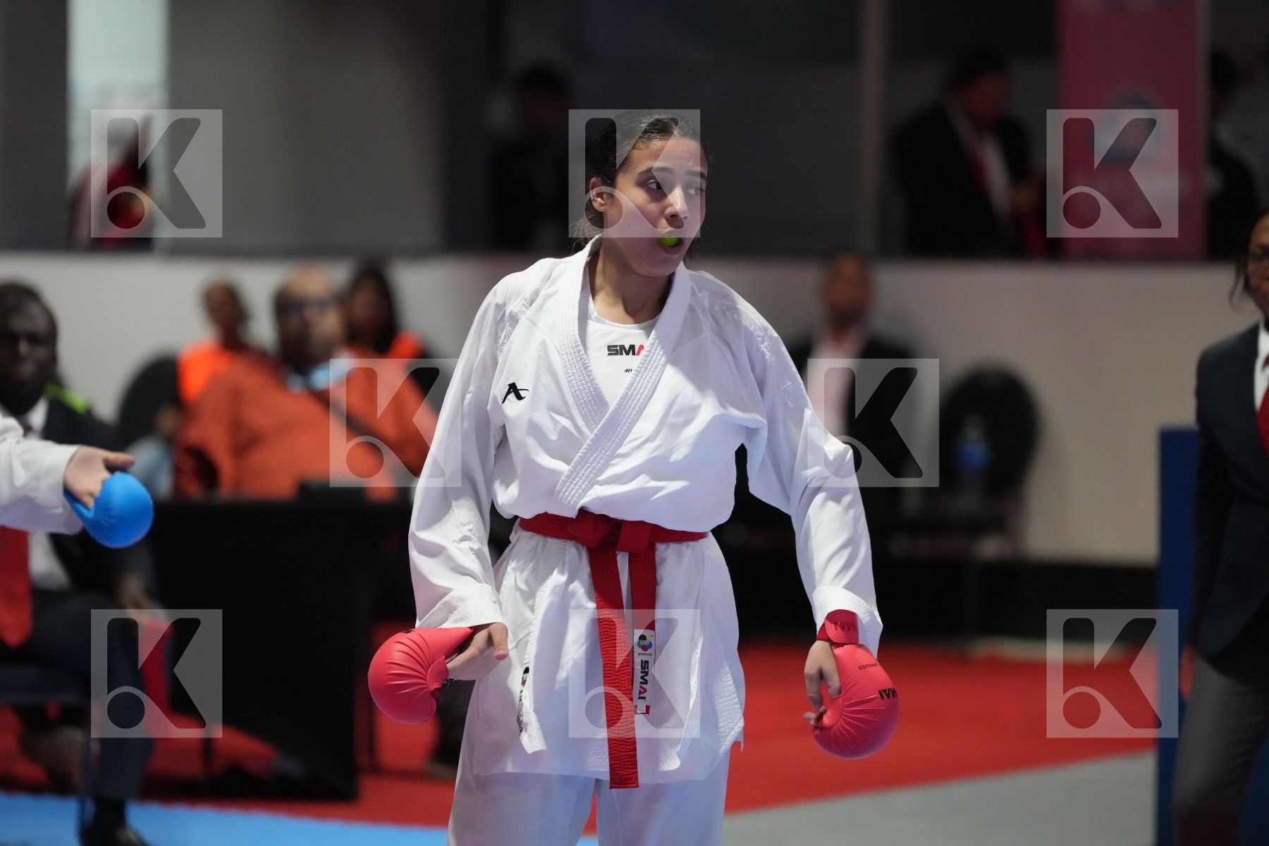 Kumite final bout featuring FARAH SALAMA & MARIEM TALEB