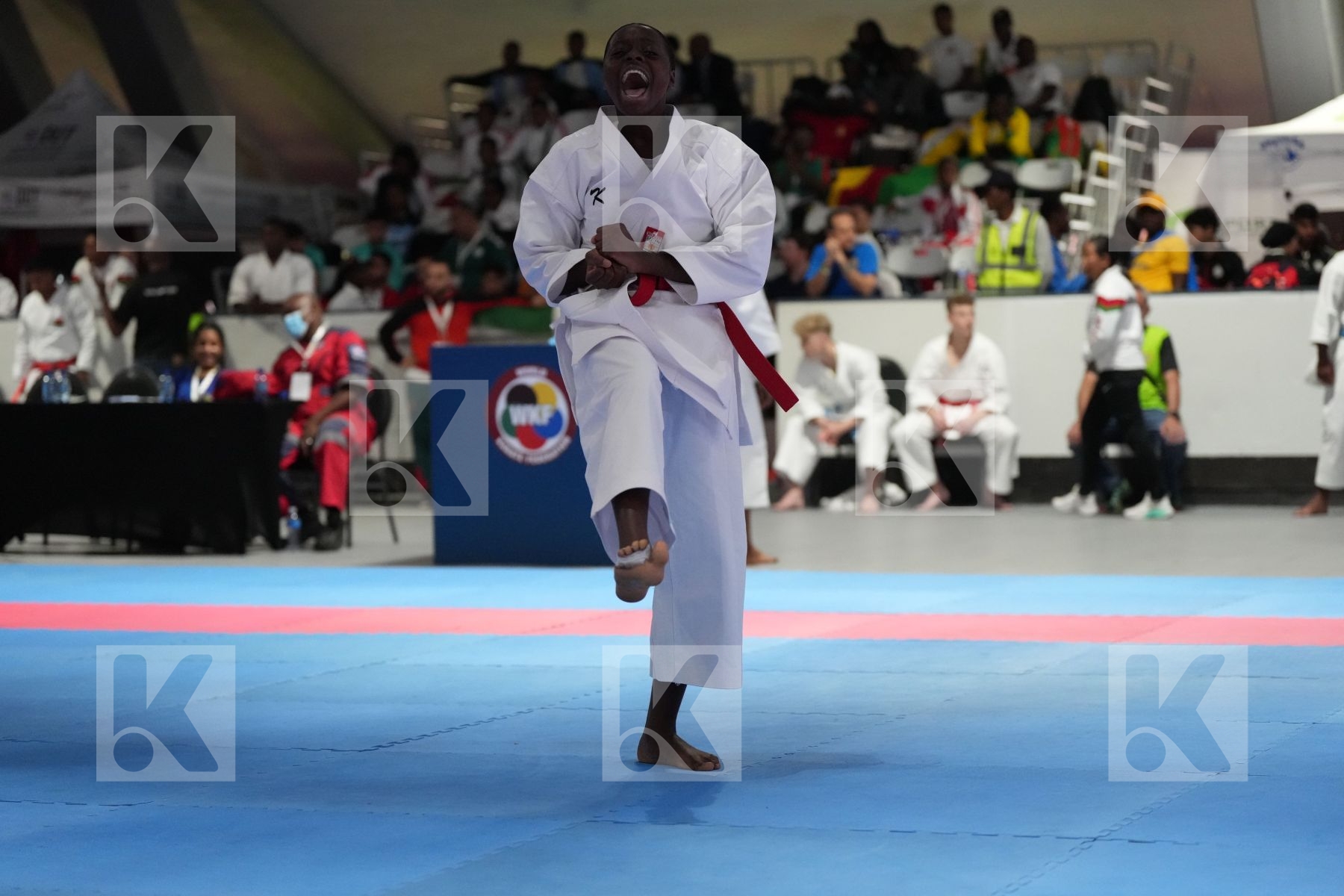 Kata bronze bout featuring SANAMA BODO ROSE BRITANY