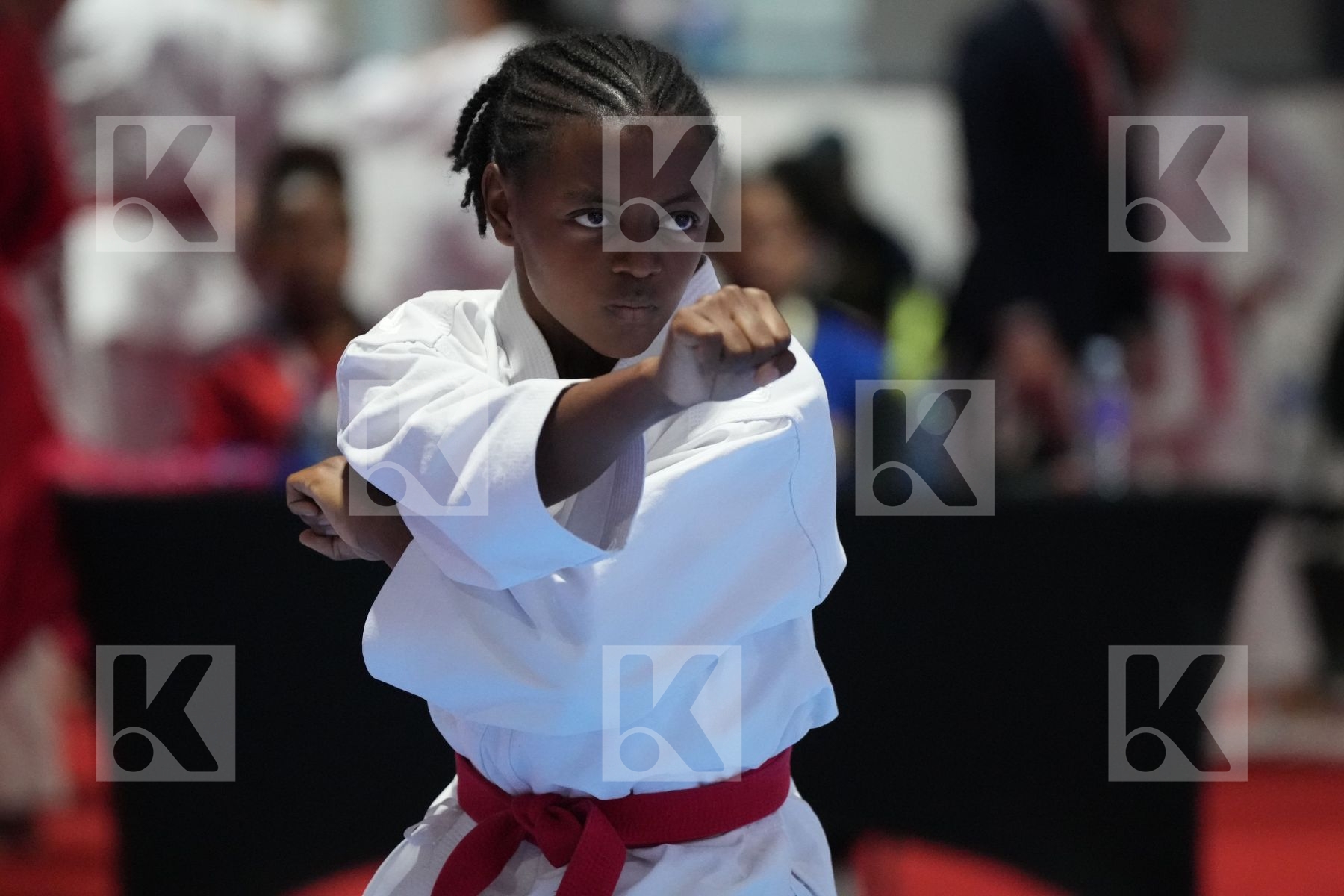 Kata bronze bout featuring GONPOGNI NANFACK FARELLE