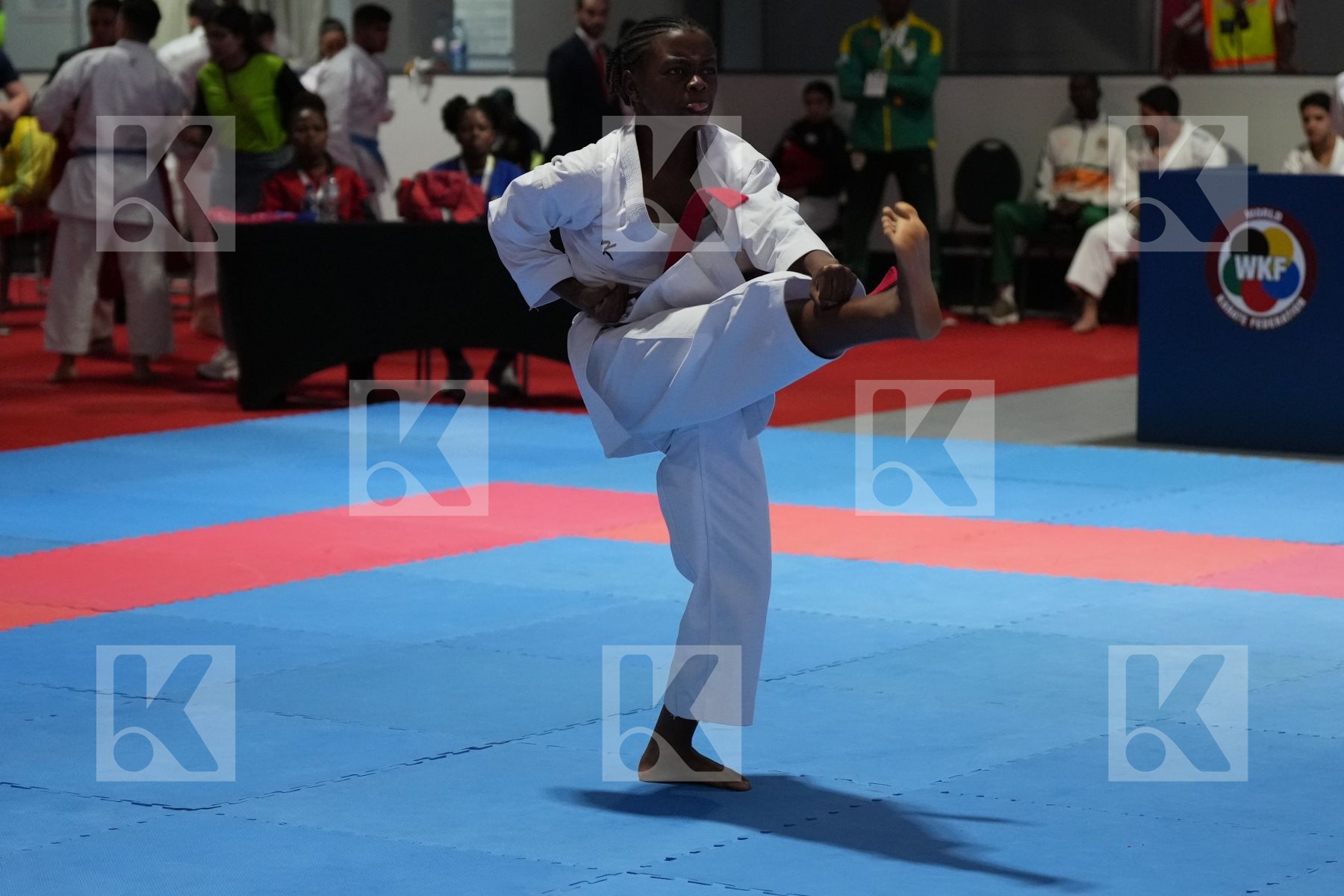 Kata bronze bout featuring GONPOGNI NANFACK FARELLE