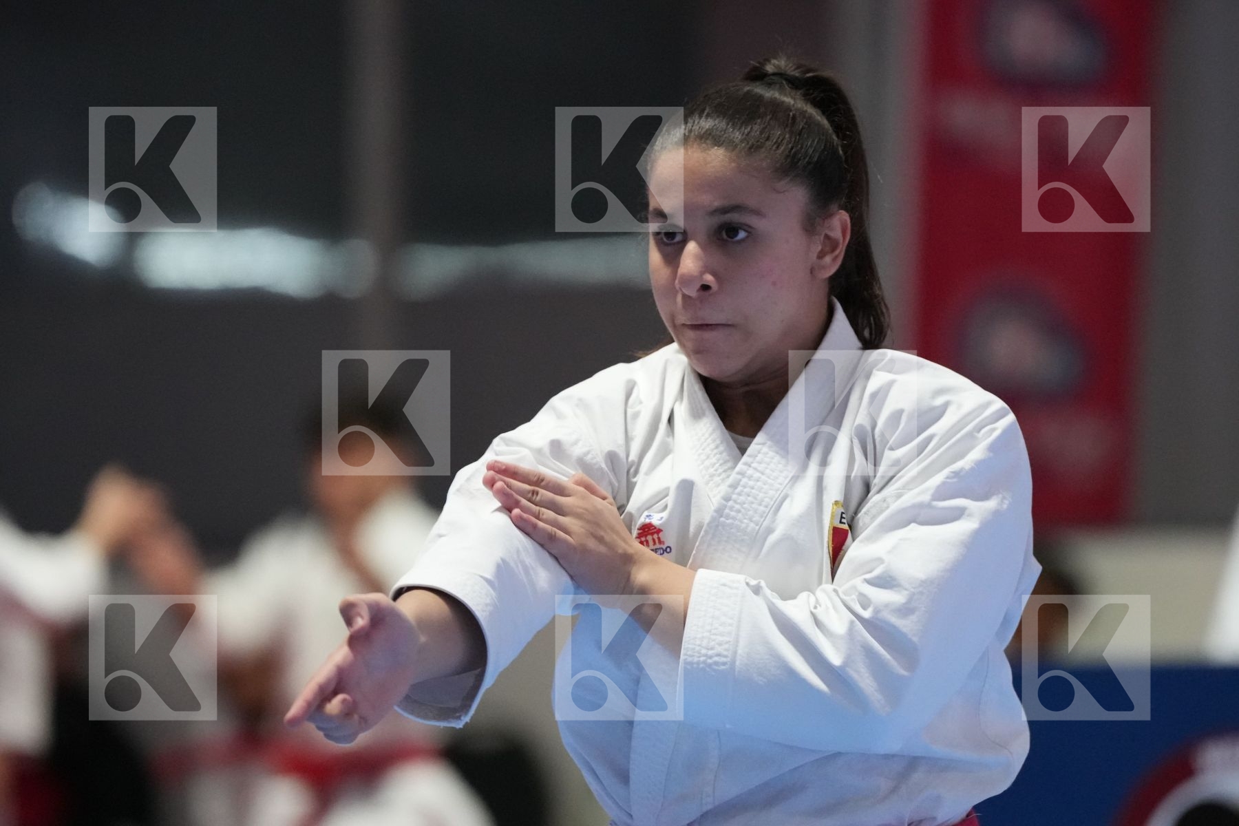 Kata bronze bout featuring MARIAM ELEZABY