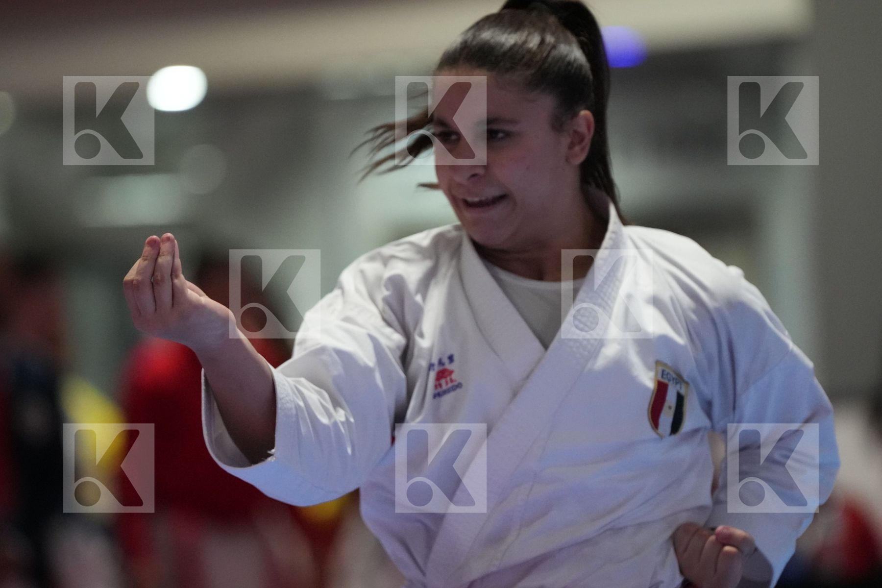 Kata bronze bout featuring MARIAM ELEZABY