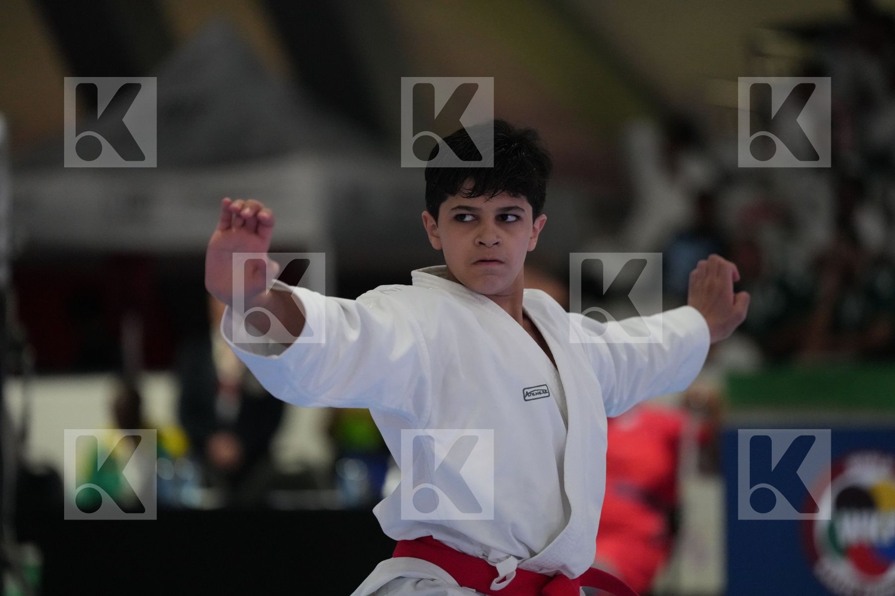 Kata bronze bout featuring ZEANELDIN  WAFA