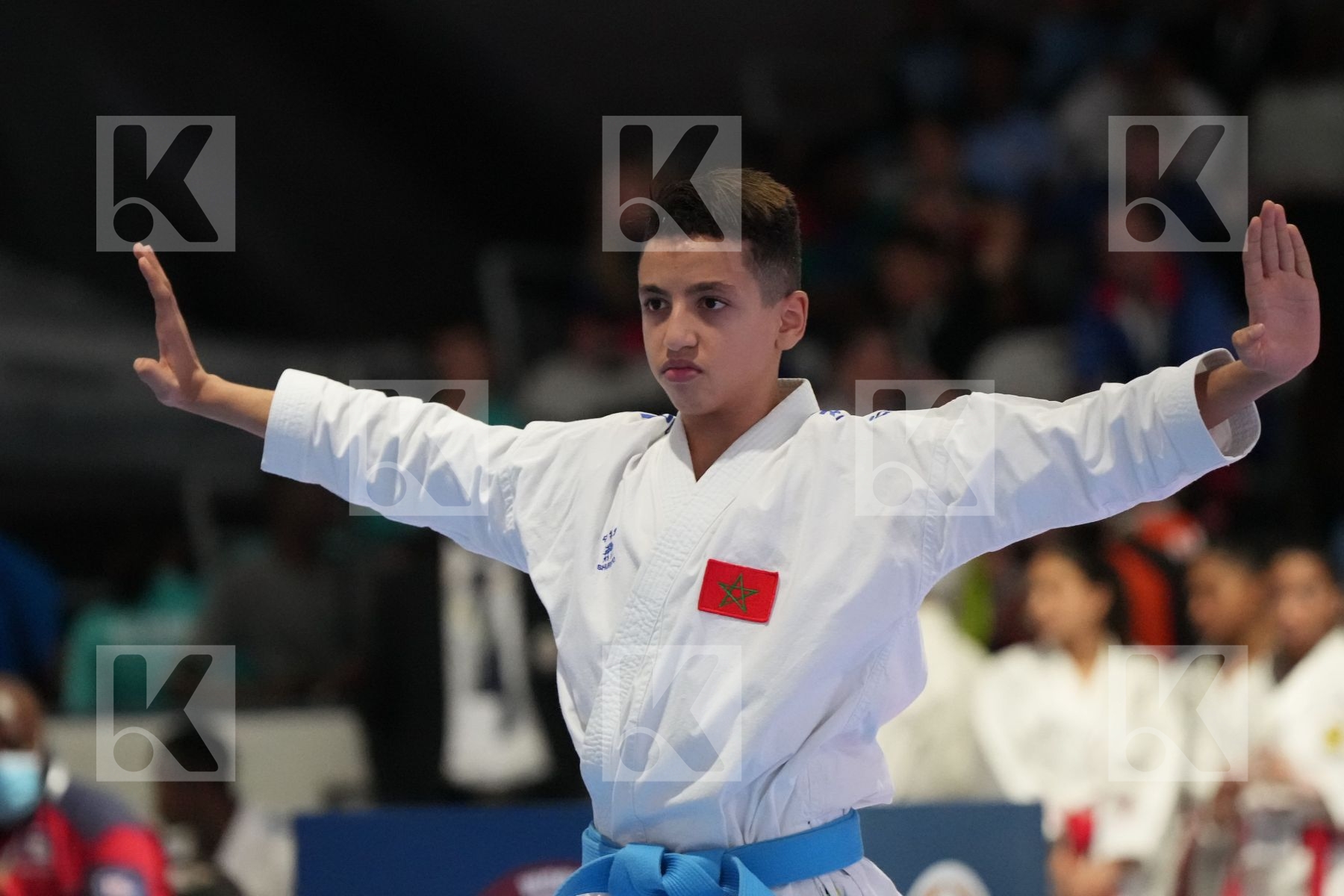 Kata bronze bout featuring TIJANI LAMOUM