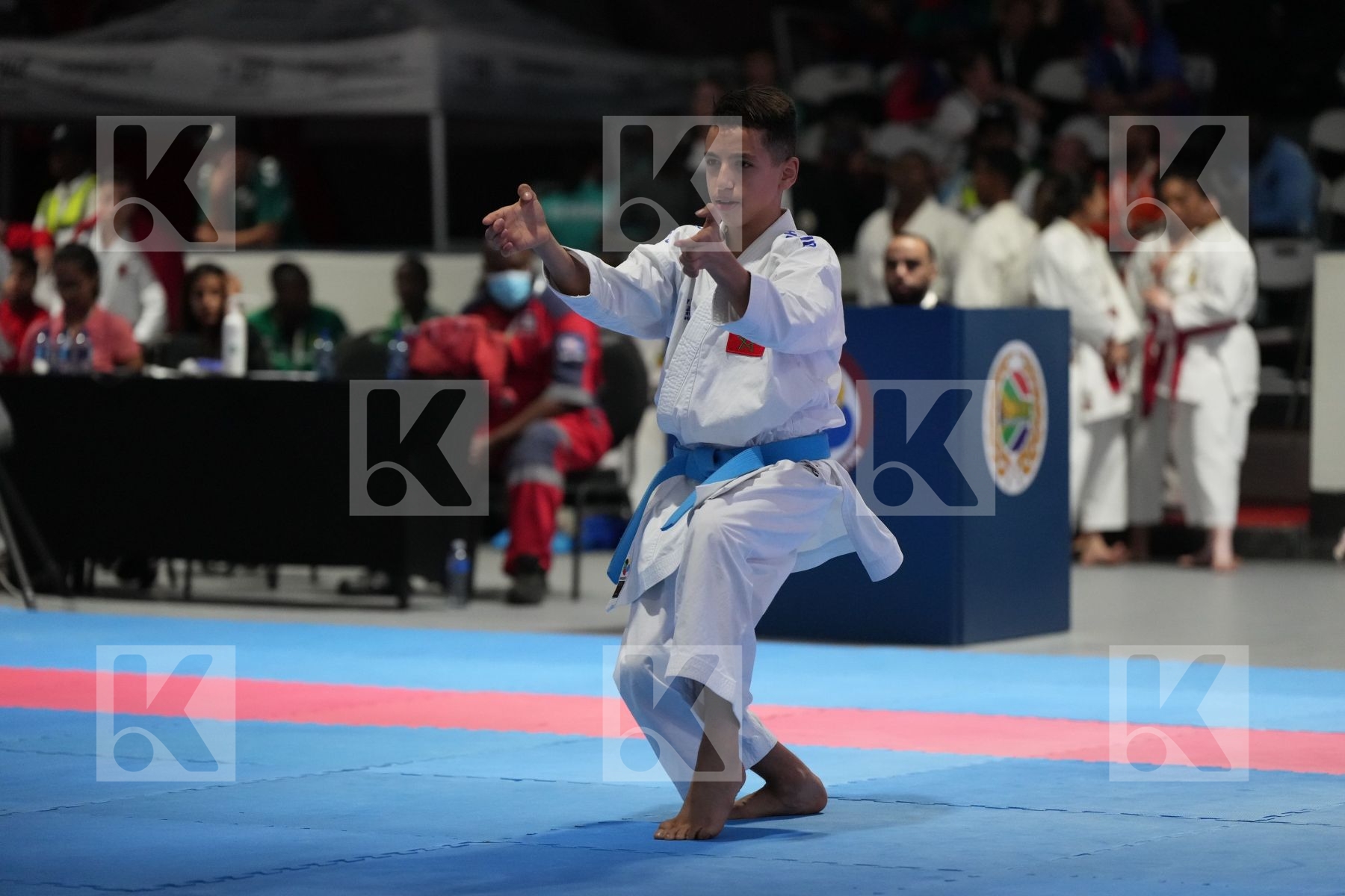Kata bronze bout featuring TIJANI LAMOUM