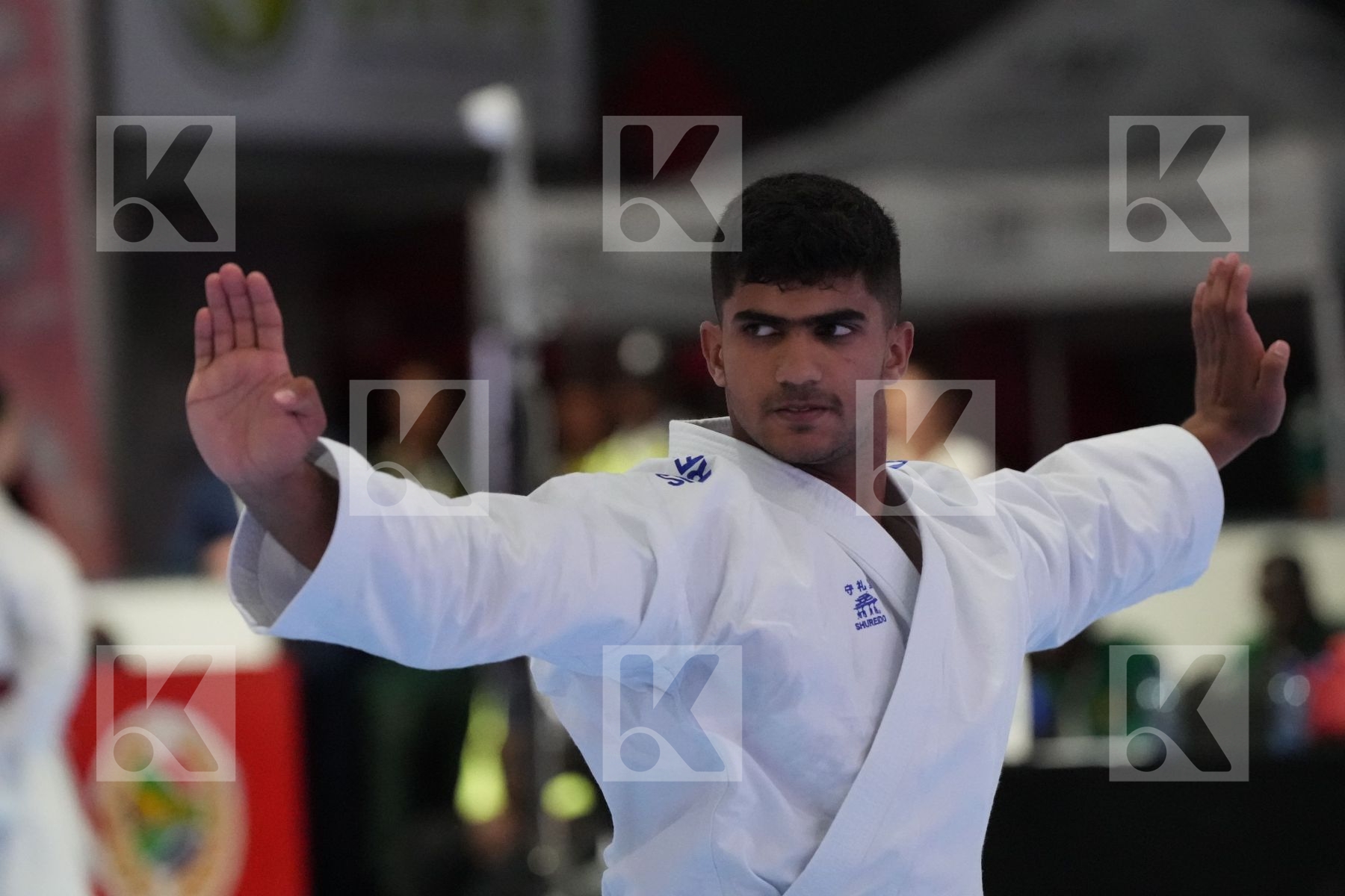 Kata bronze bout featuring MAHMOUD ELHABASHI