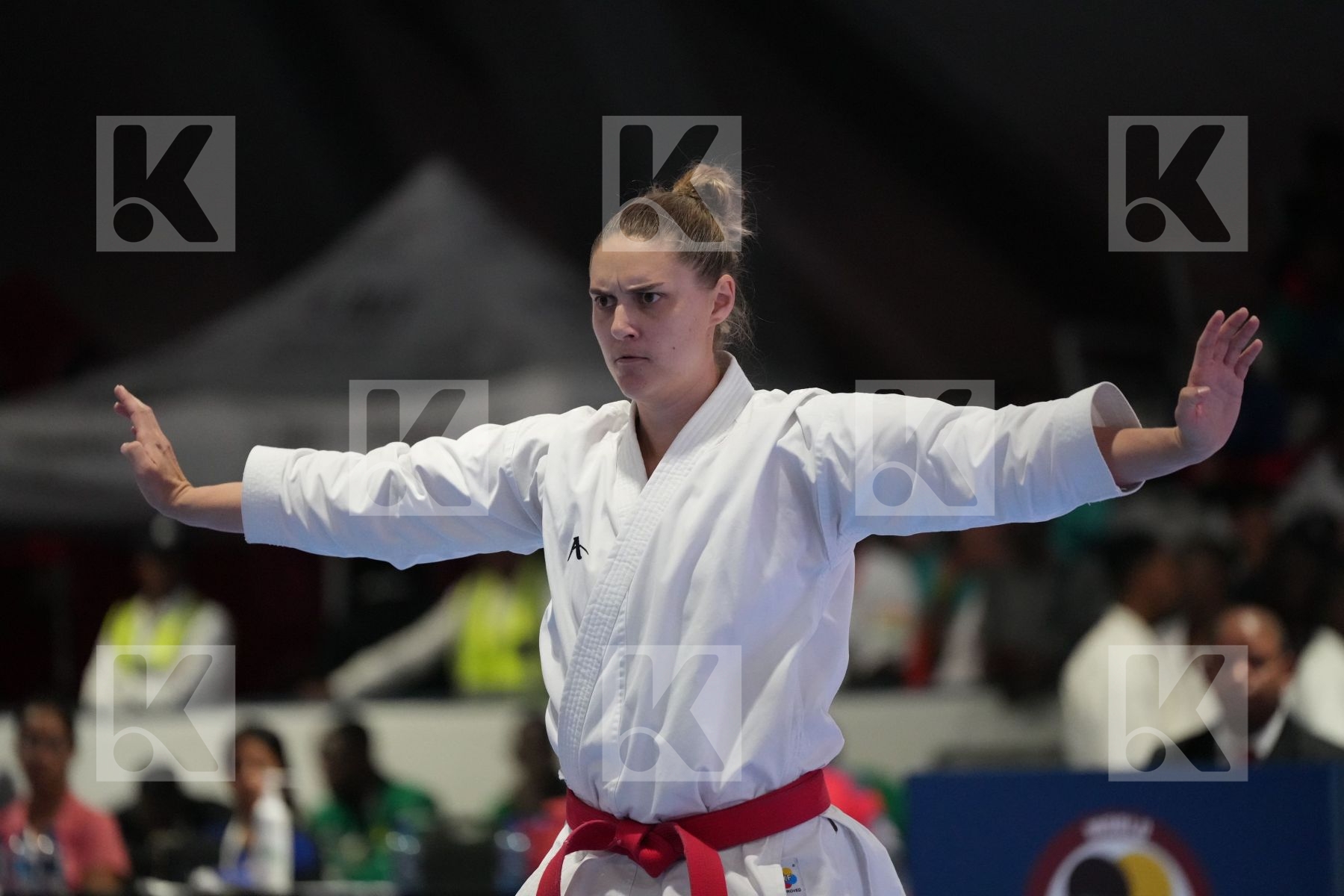 Kata bronze bout featuring SUZELLE PRONK