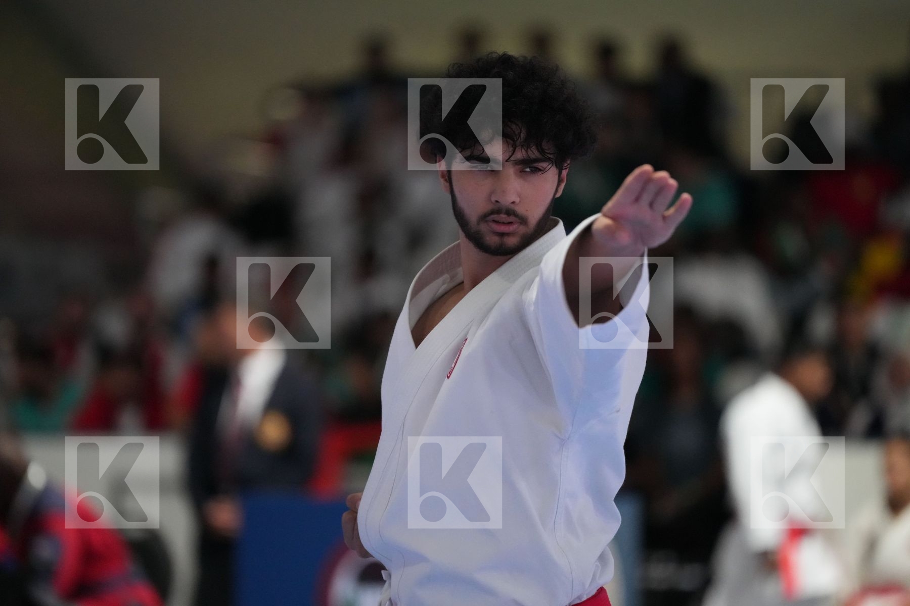 Kata bronze bout featuring MOHAMED RAYEN GHANJATI