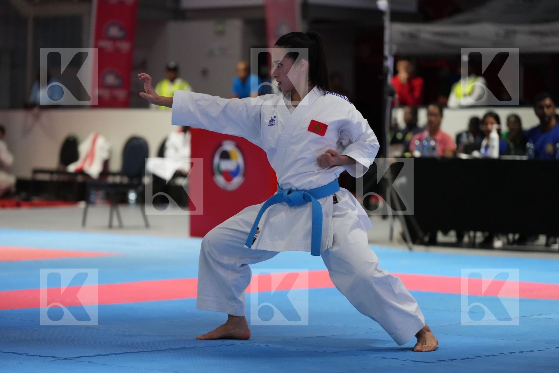 Kata bronze bout featuring AYA EN-NESYRY