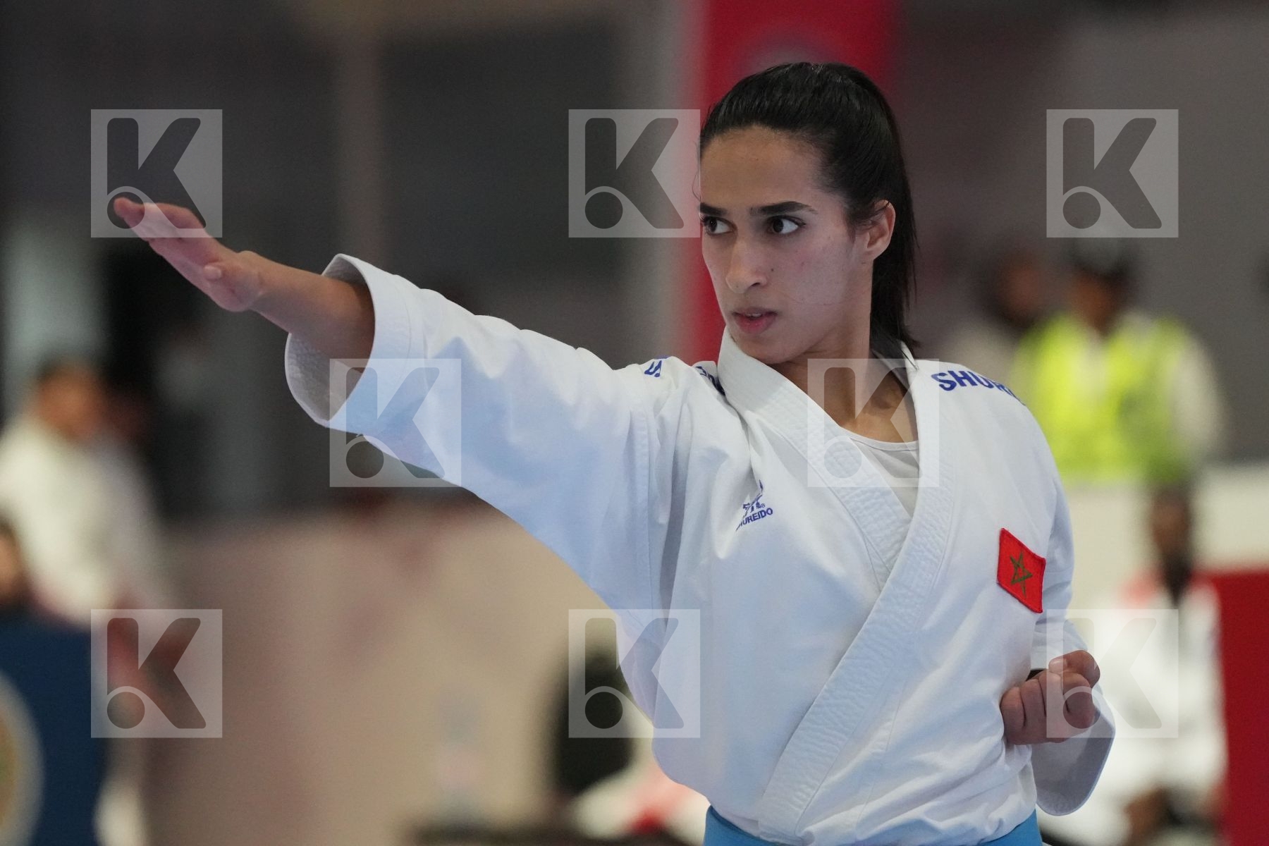 Kata bronze bout featuring AYA EN-NESYRY