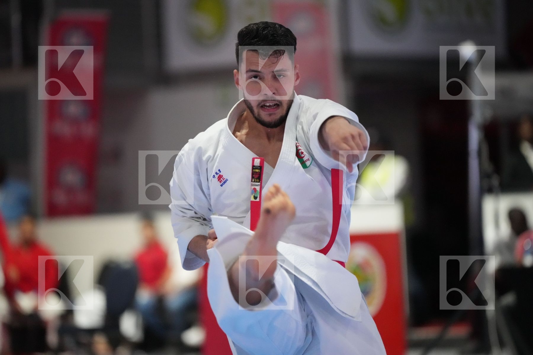 Kata bronze bout featuring SABER BENMEKHLOUF