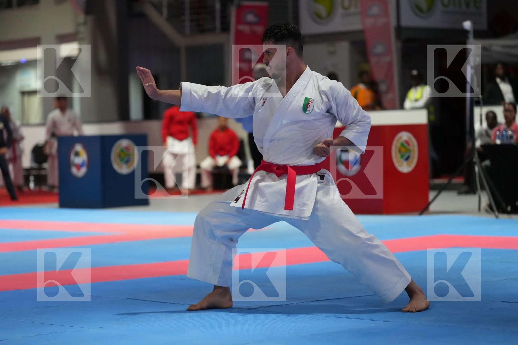 Kata bronze bout featuring SABER BENMEKHLOUF