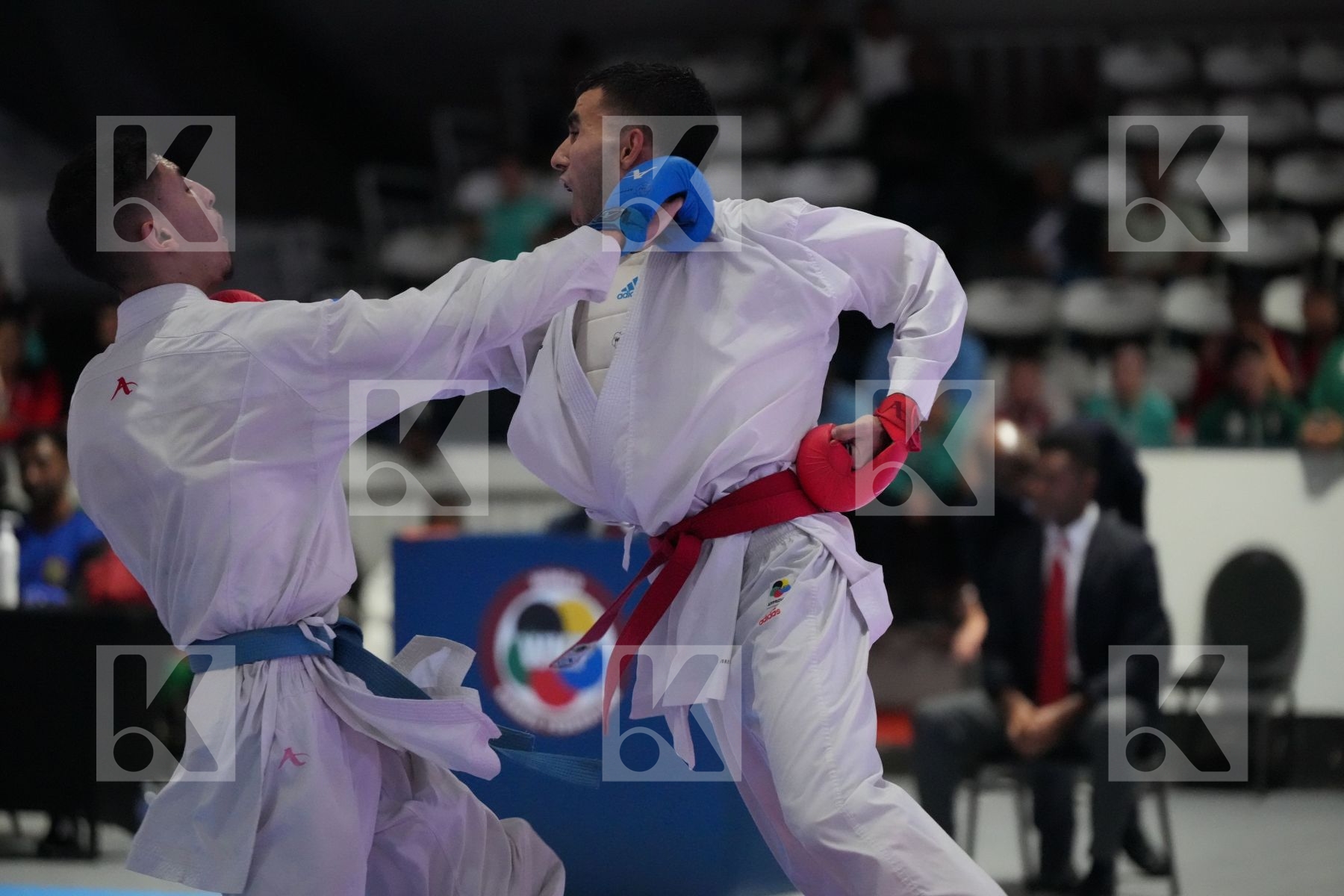 Kumite final bout featuring KARIM ABOU ETTA & ABDEL ALI JINA