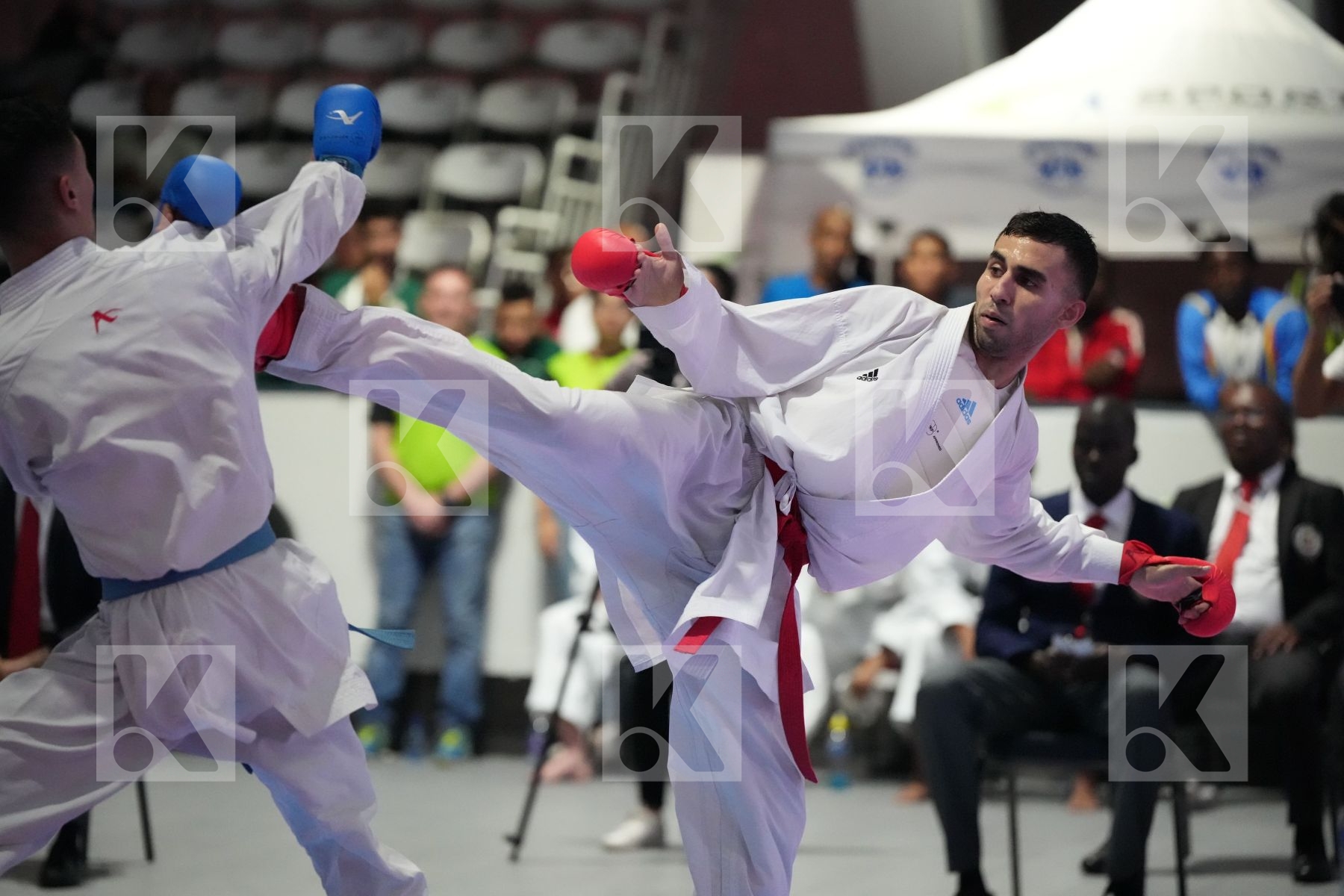 Kumite final bout featuring KARIM ABOU ETTA & ABDEL ALI JINA