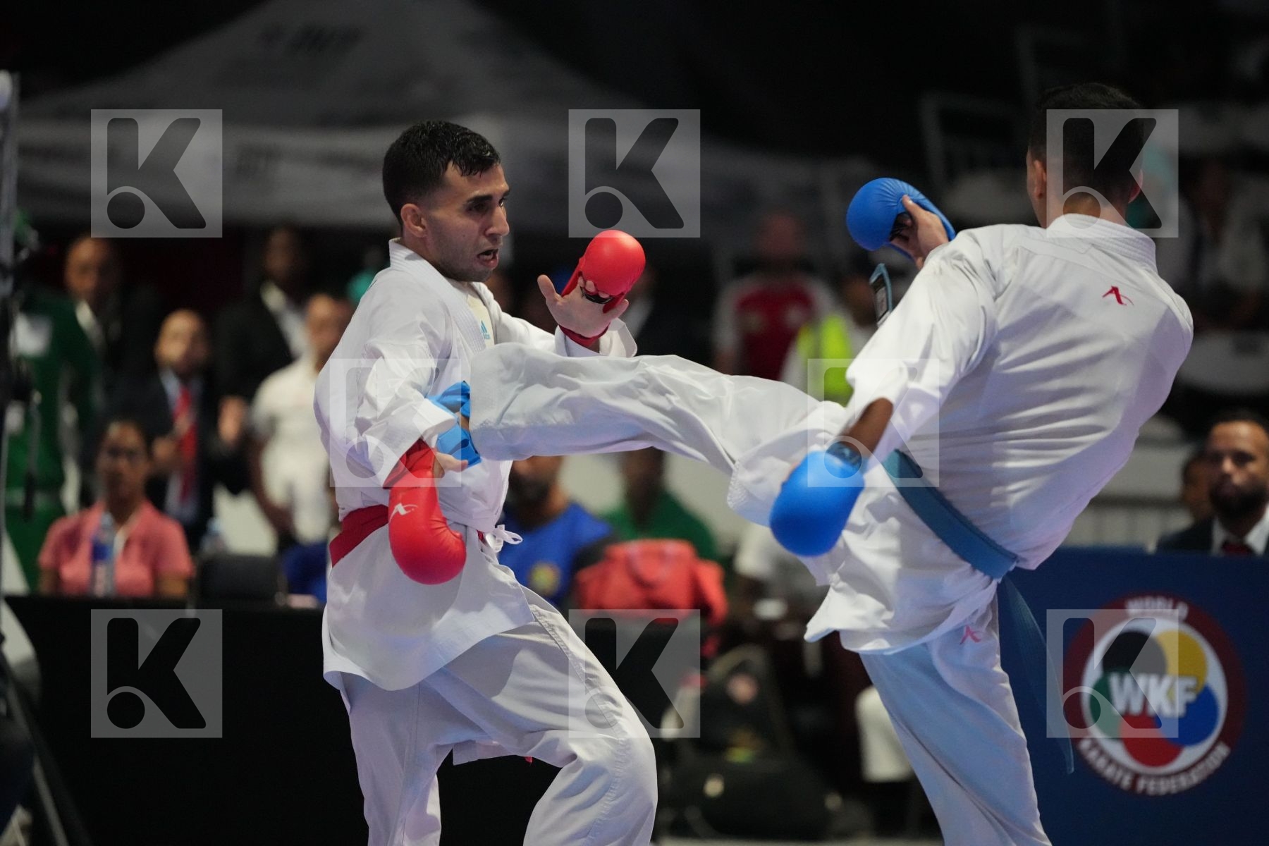 Kumite final bout featuring KARIM ABOU ETTA & ABDEL ALI JINA