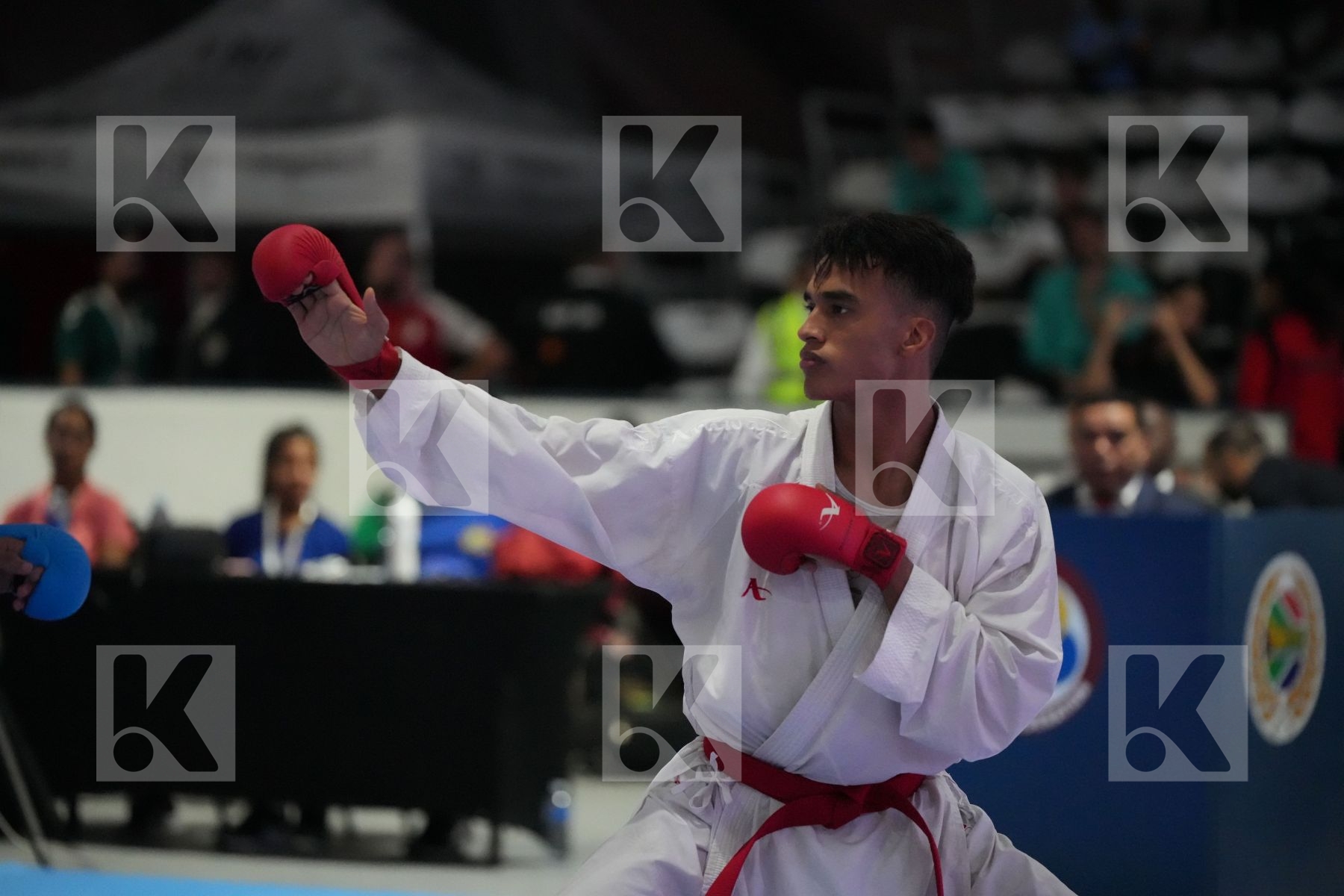 Kumite final bout featuring ANASS ALAMI & AHMED AIMAN LOTFY