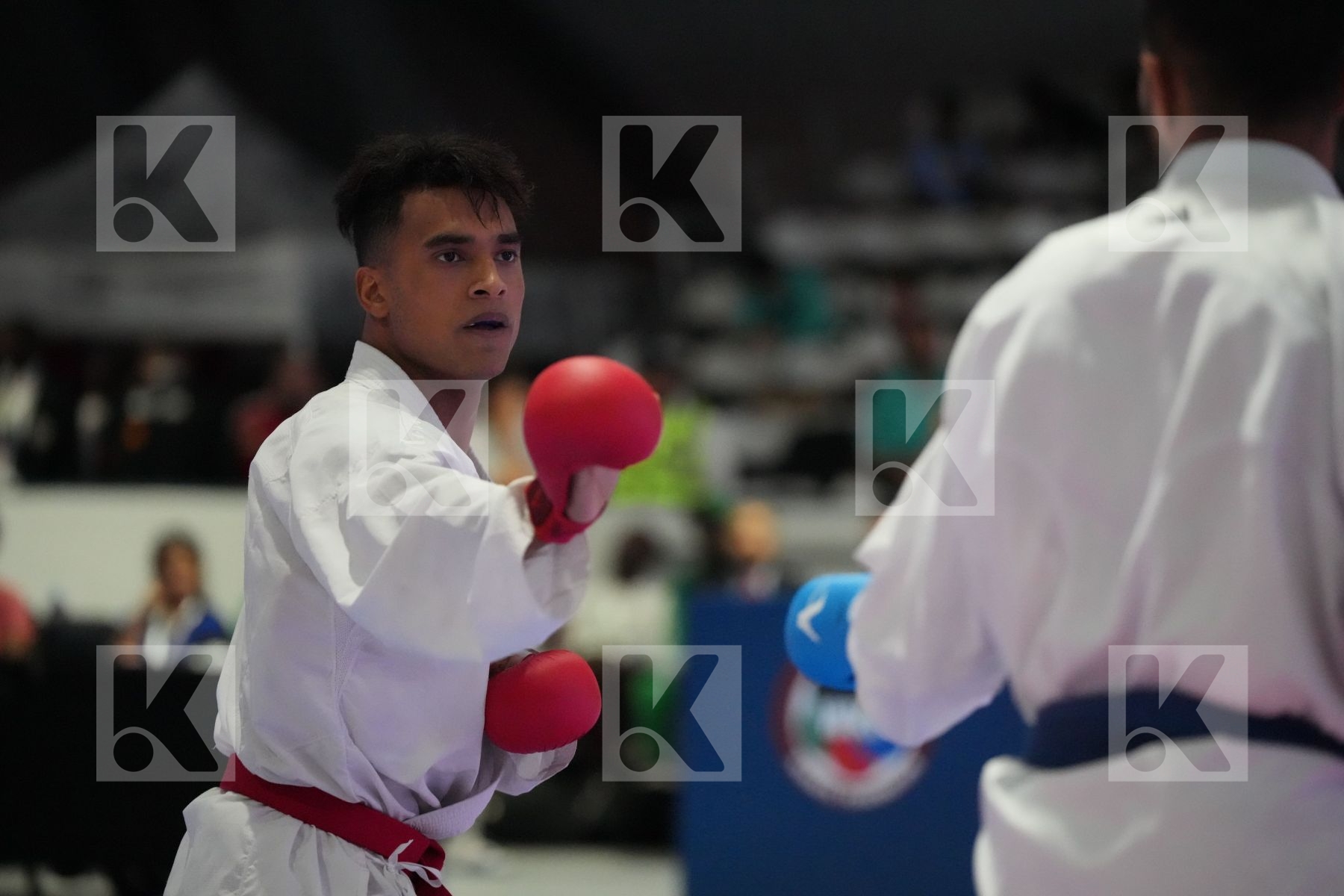 Kumite final bout featuring ANASS ALAMI & AHMED AIMAN LOTFY