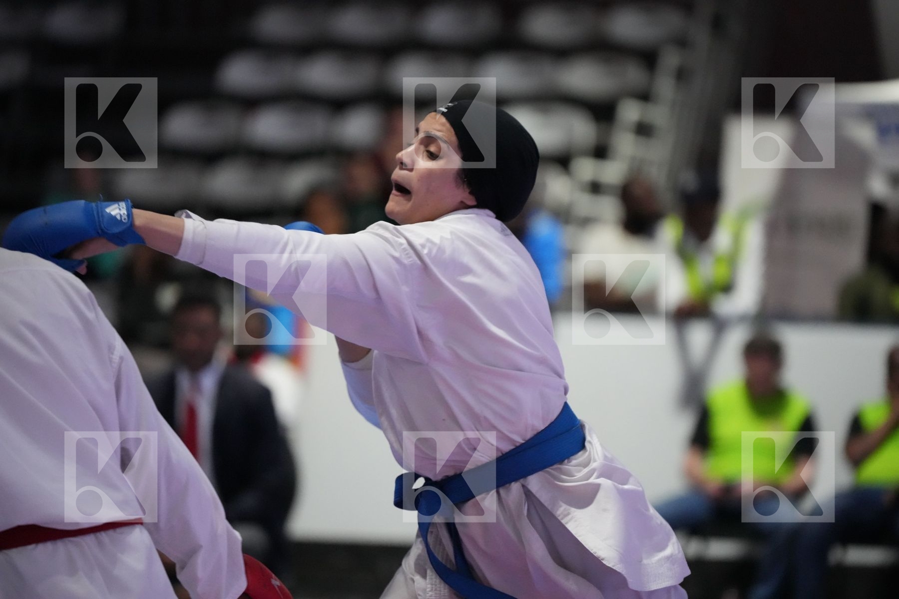 Kumite final bout featuring NDEYE CODOU CISSE & MENNA SHAABAN OKILA