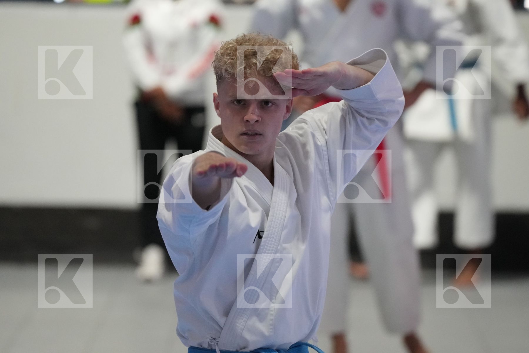 Kata bronze bout featuring JUSTIN SCHOLTZ