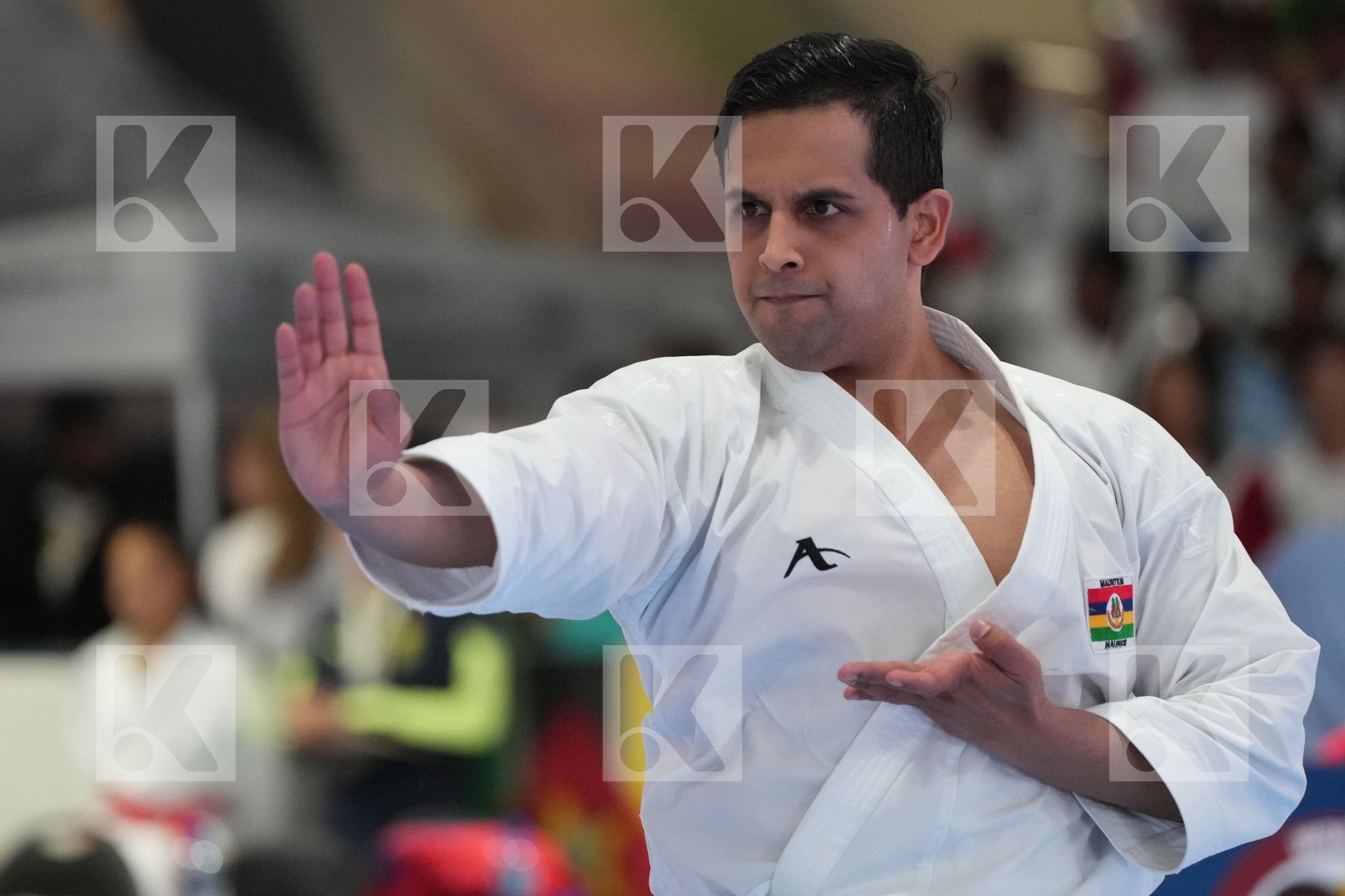 Kata bronze bout featuring HANS RAMDHARRYSING