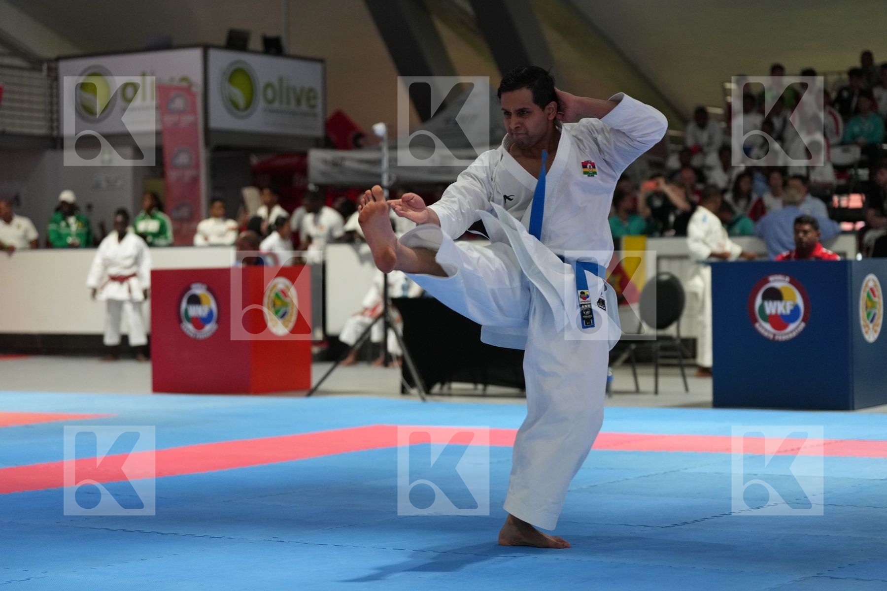 Kata bronze bout featuring HANS RAMDHARRYSING