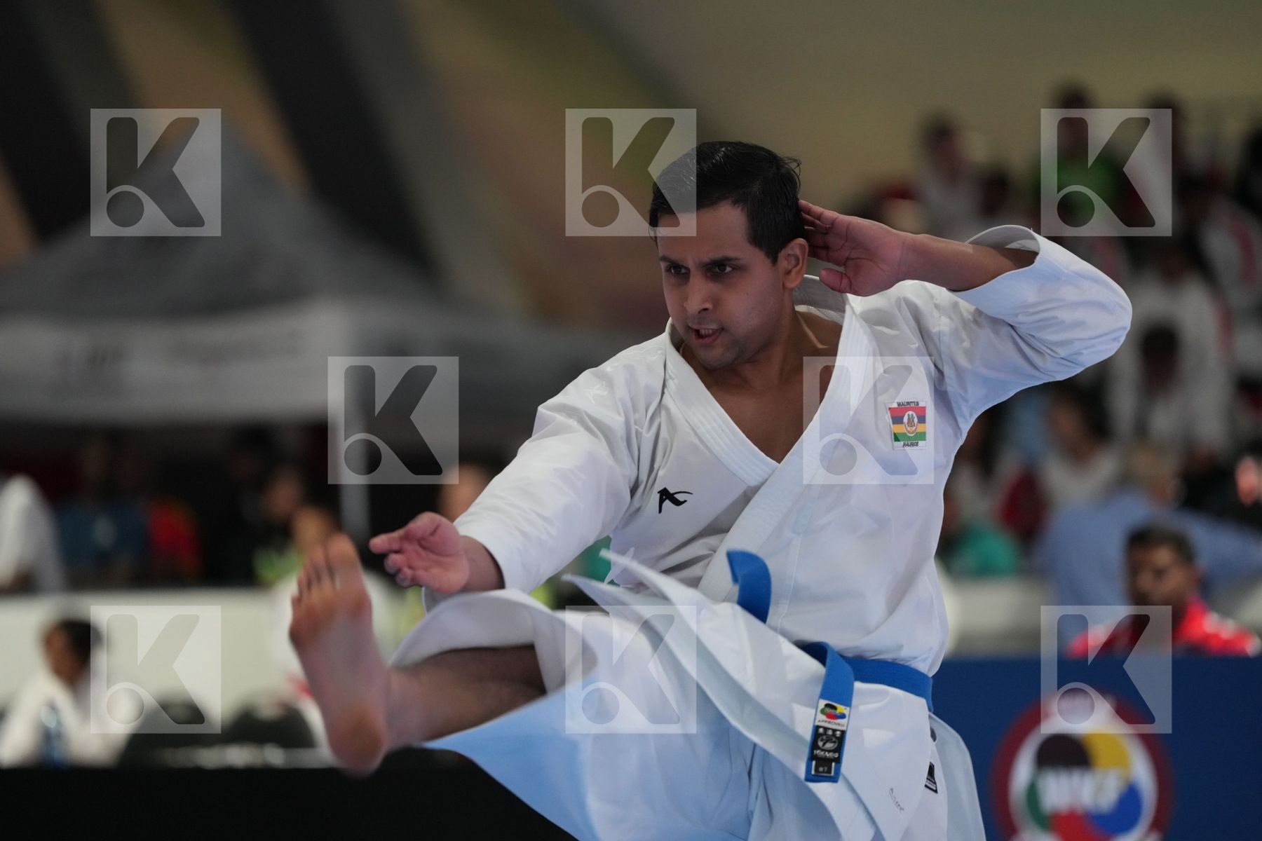 Kata bronze bout featuring HANS RAMDHARRYSING