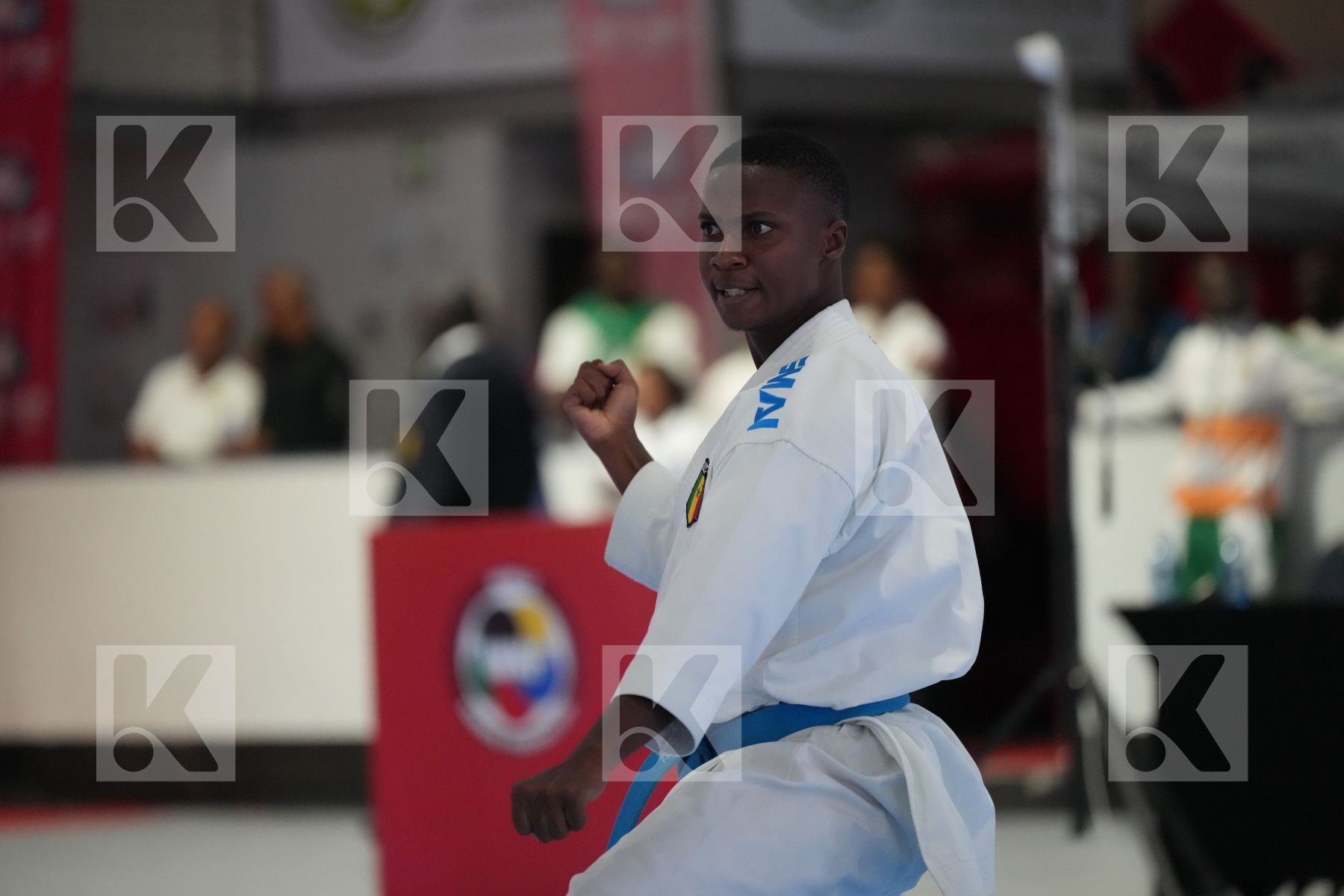 Kata bronze bout featuring OMAR DIOP