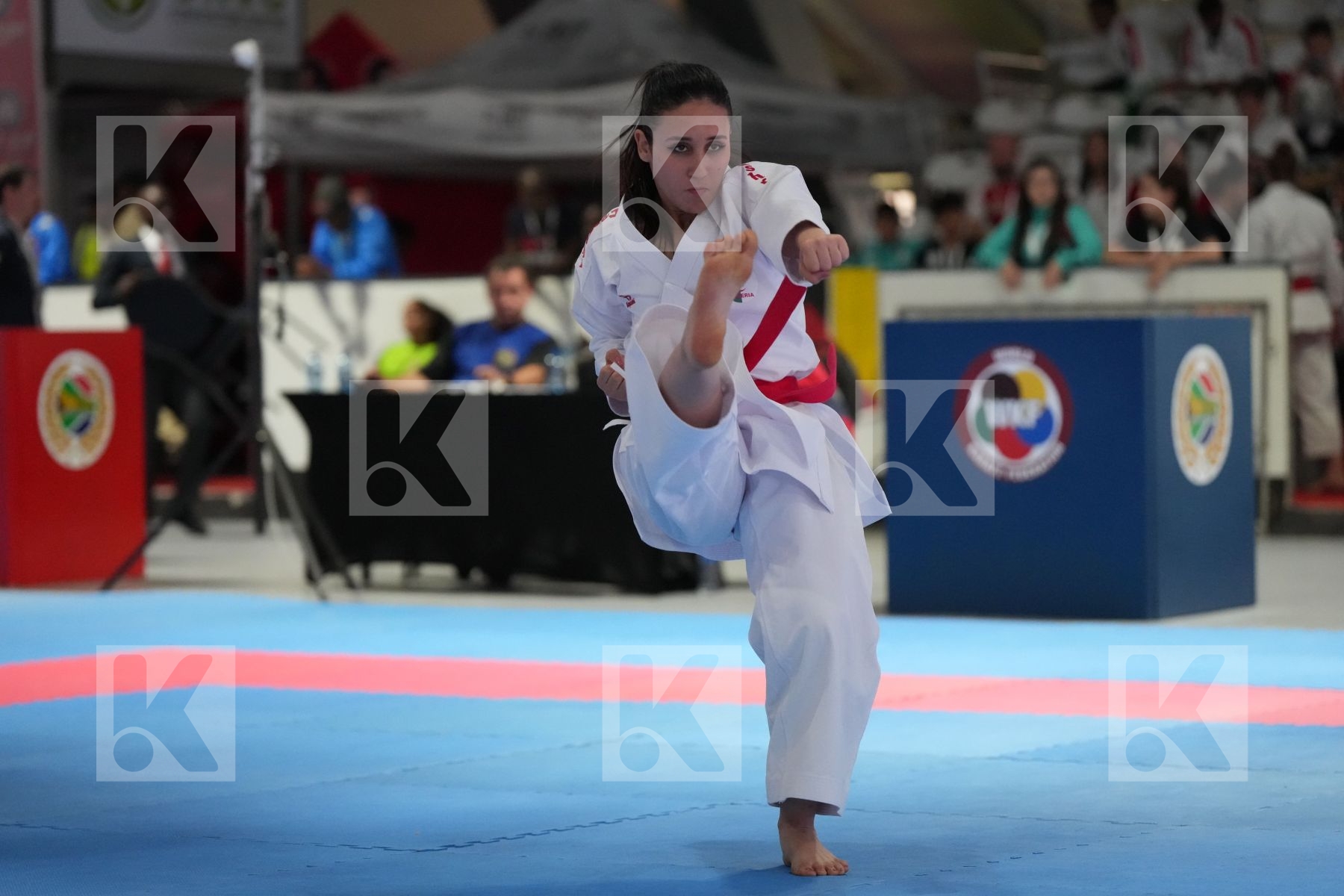 Kata bronze bout featuring NARIMENE DAHLEB