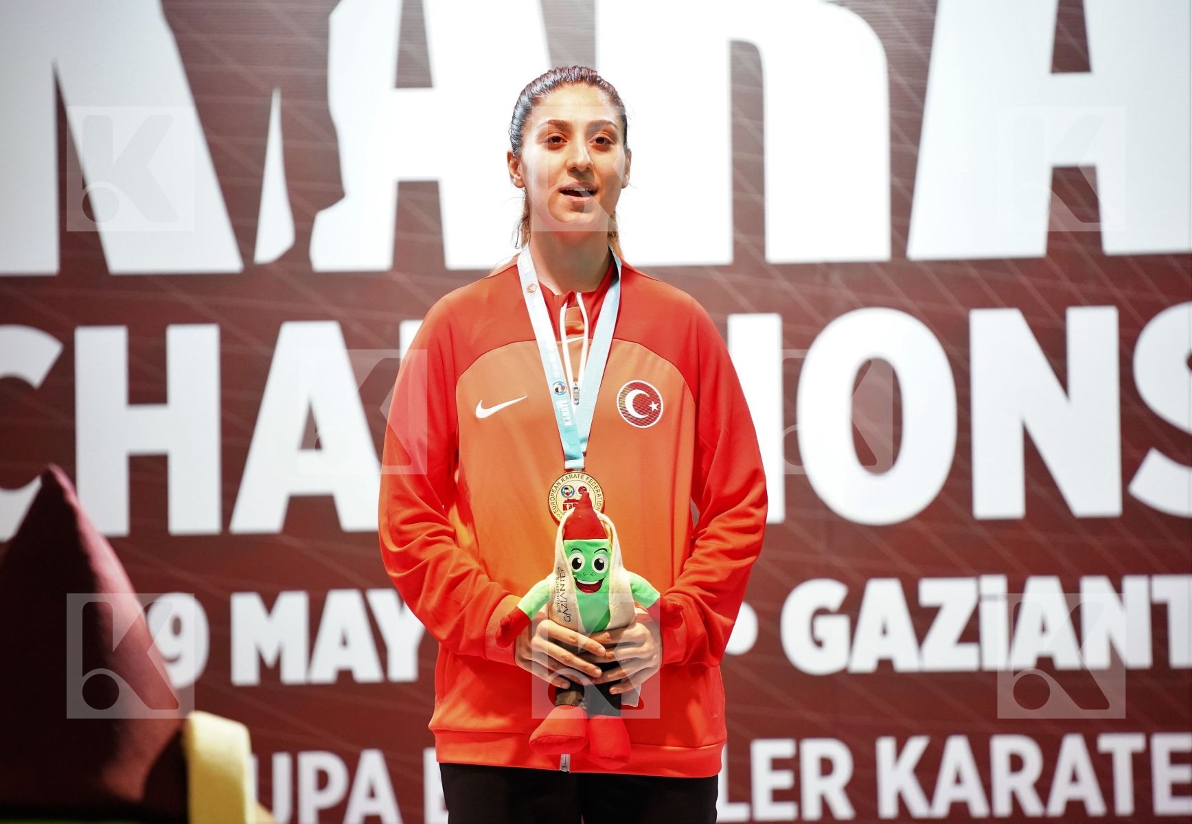 Podium featuring ELTEMUR EDA