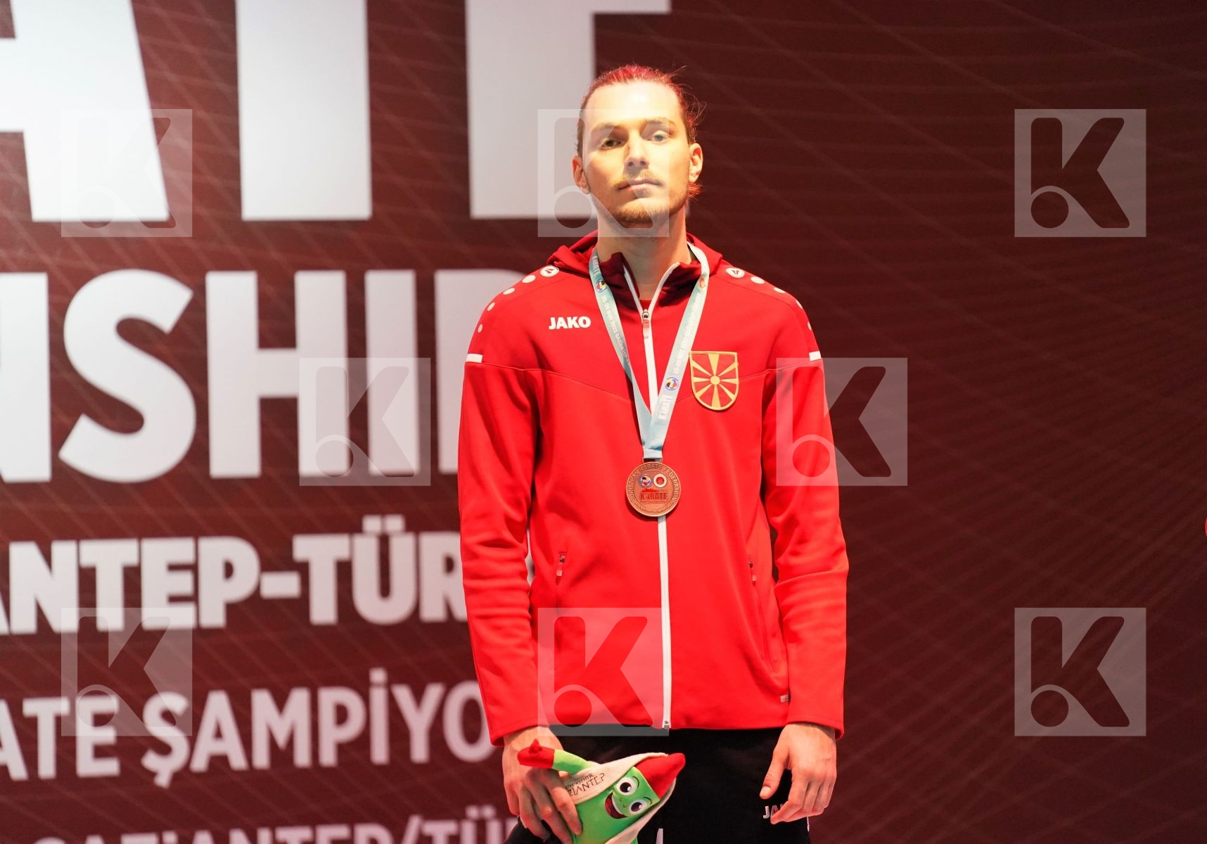 Podium featuring SPASENOVSKI PETAR