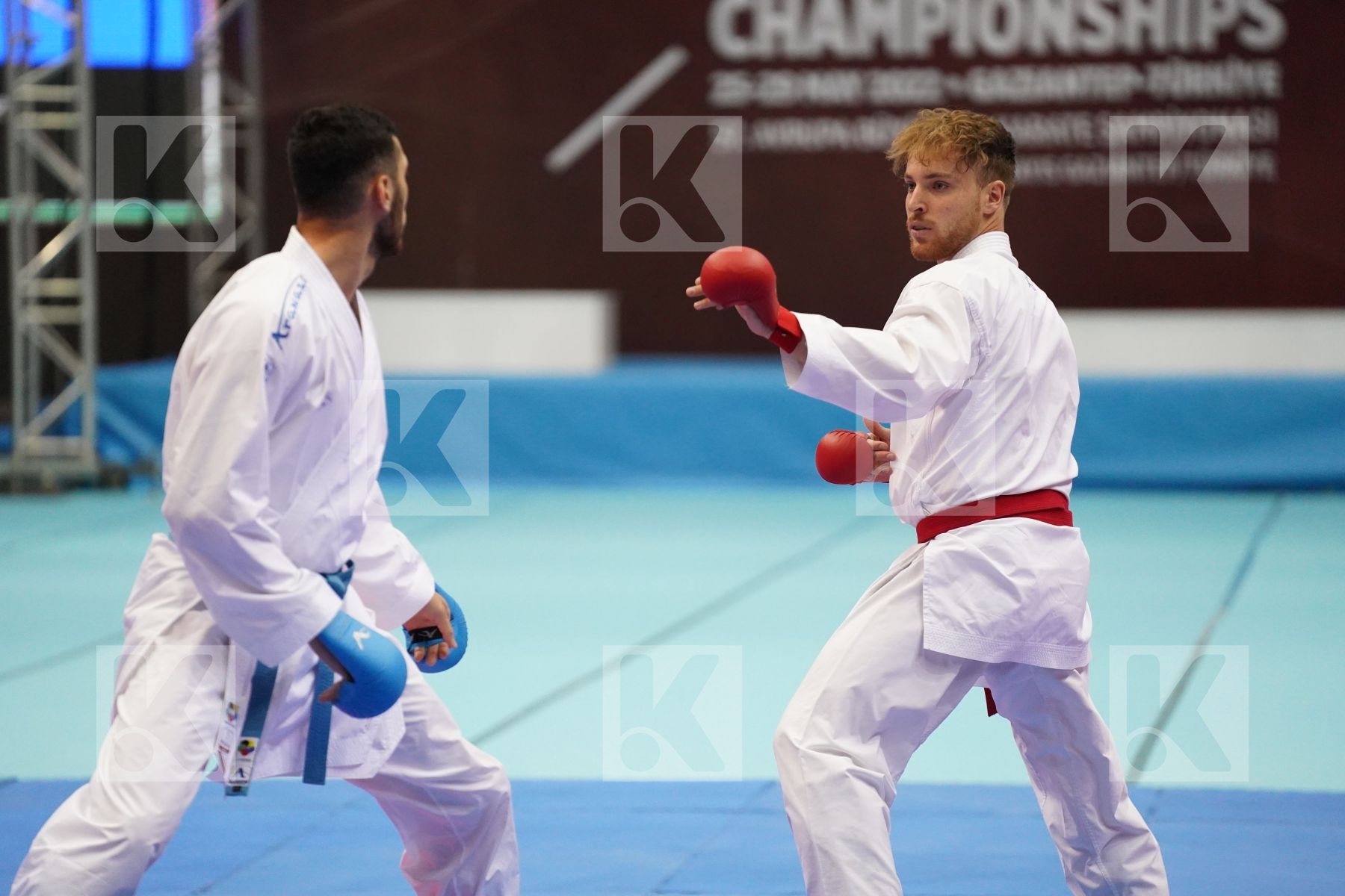 Kumite bronze bout featuring TALIBOV RYZVAN & KOSA TOMAS